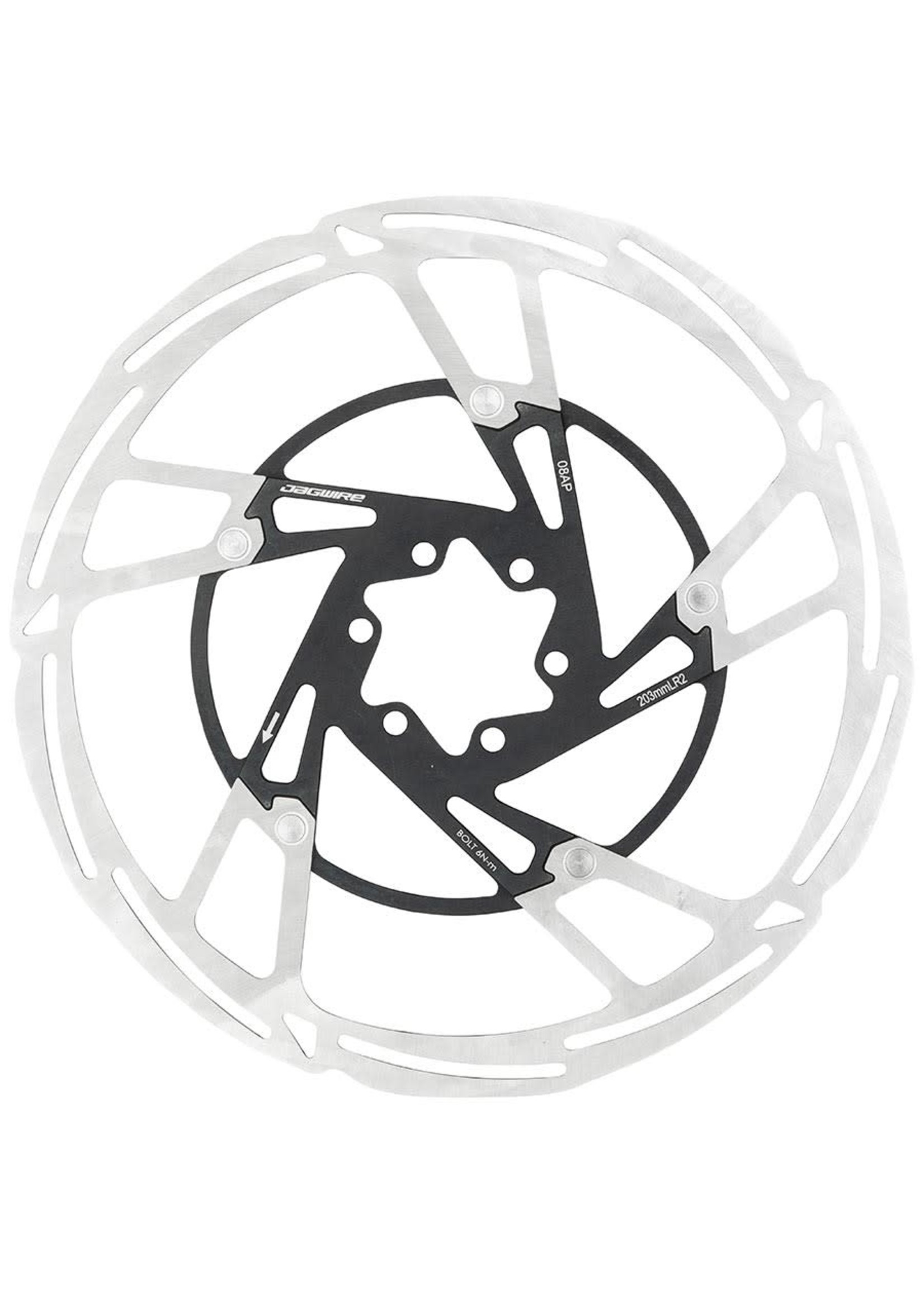 Jagwire Disque Jagwire Pro LR2 ISO 6 Trous, 203 mm