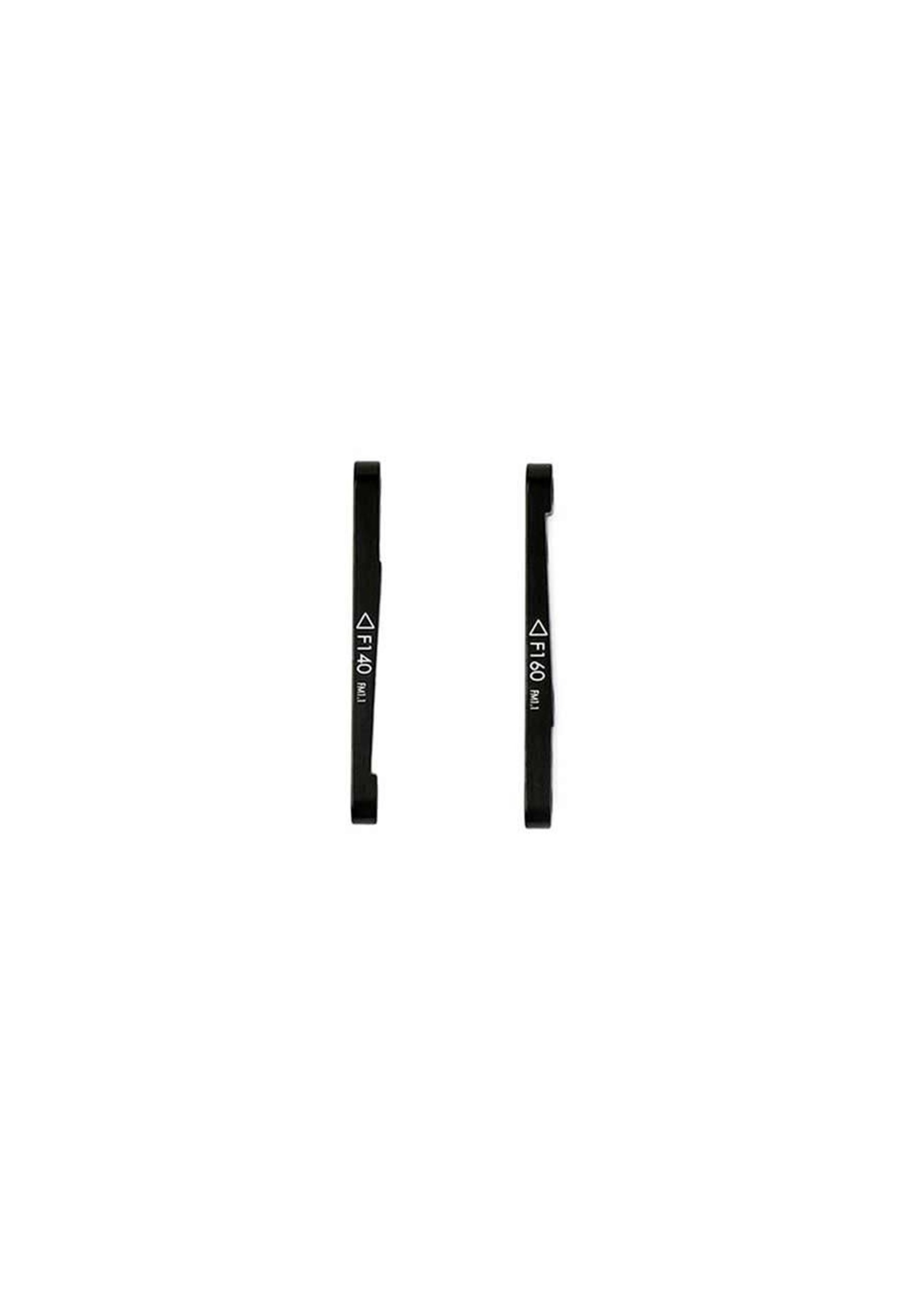 TRP Cycling Adaptateur pour frein à disque TRP "Flat Mount" Avant 140mm ou 160mm reversible