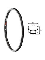 Sun Ringlé Jante Sunrims CR-18 700C Noire 36t