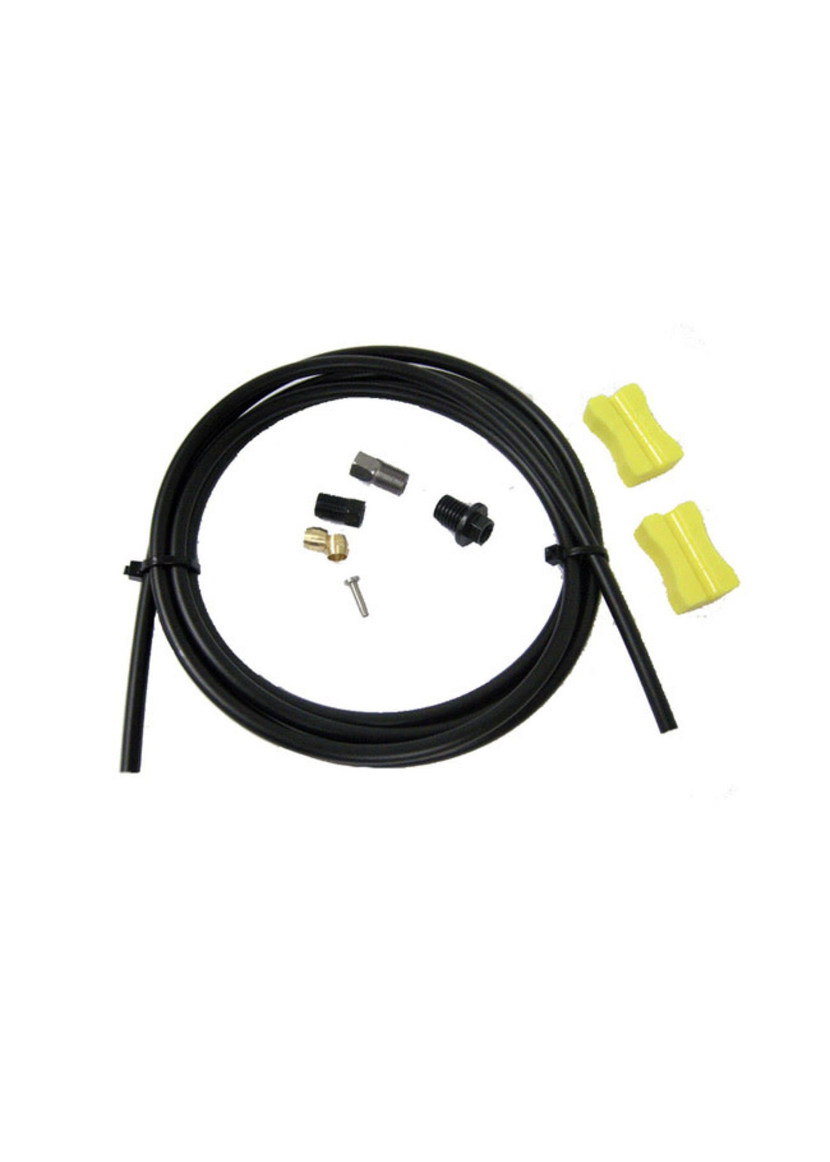 Shimano Conduit hydraulique pour frein à disque Shimano SM-BH90 "Straight-Straight" 1700mm avec écrou évasé à bride