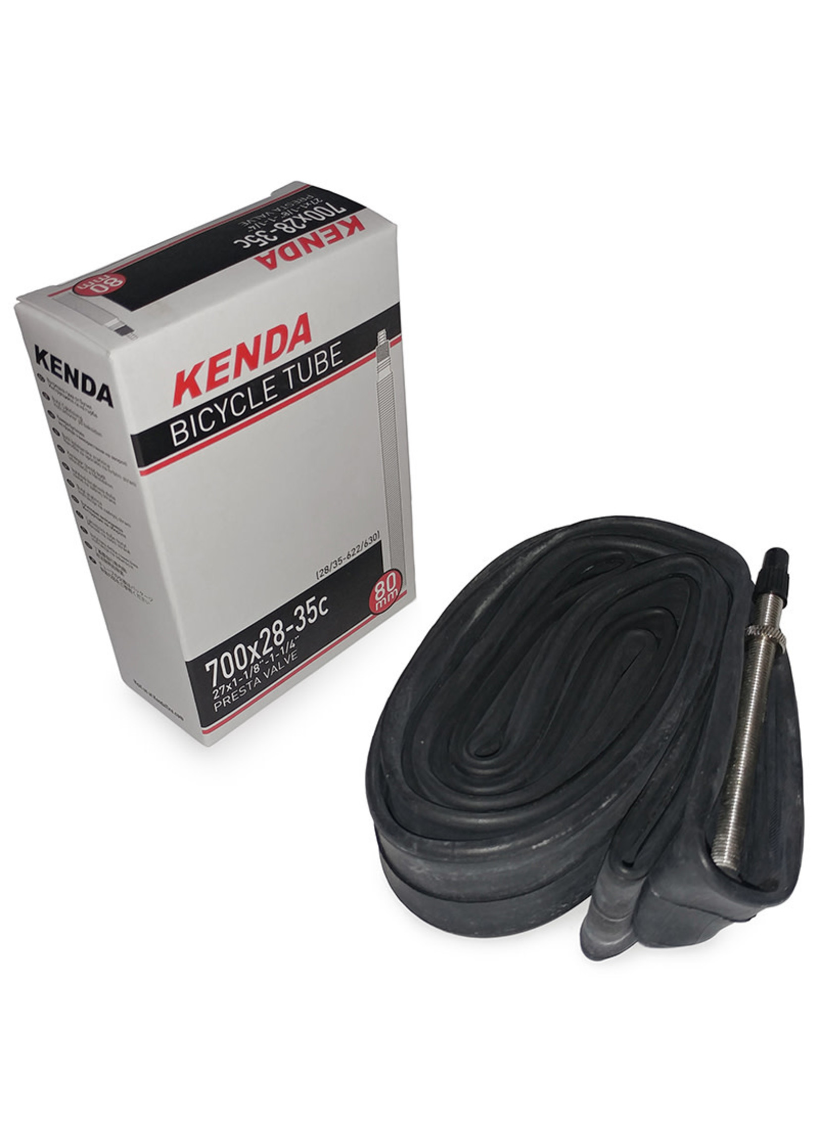 Kenda Chambre à air Kenda 700C x 28-35 (27" x 1-1/8-1-1/4") P/V 80mm