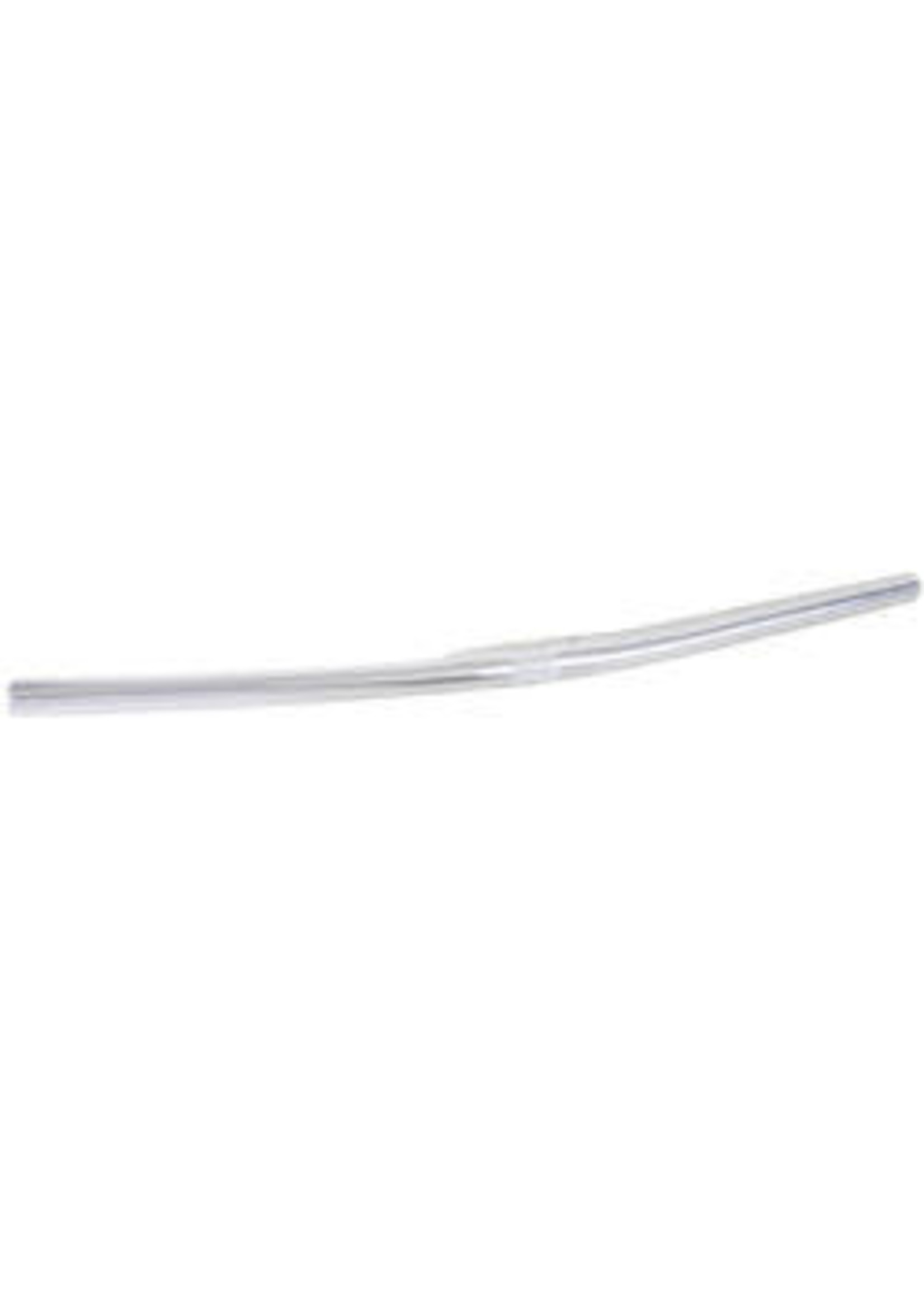Guidon plat Babac en alliage argent 620mm