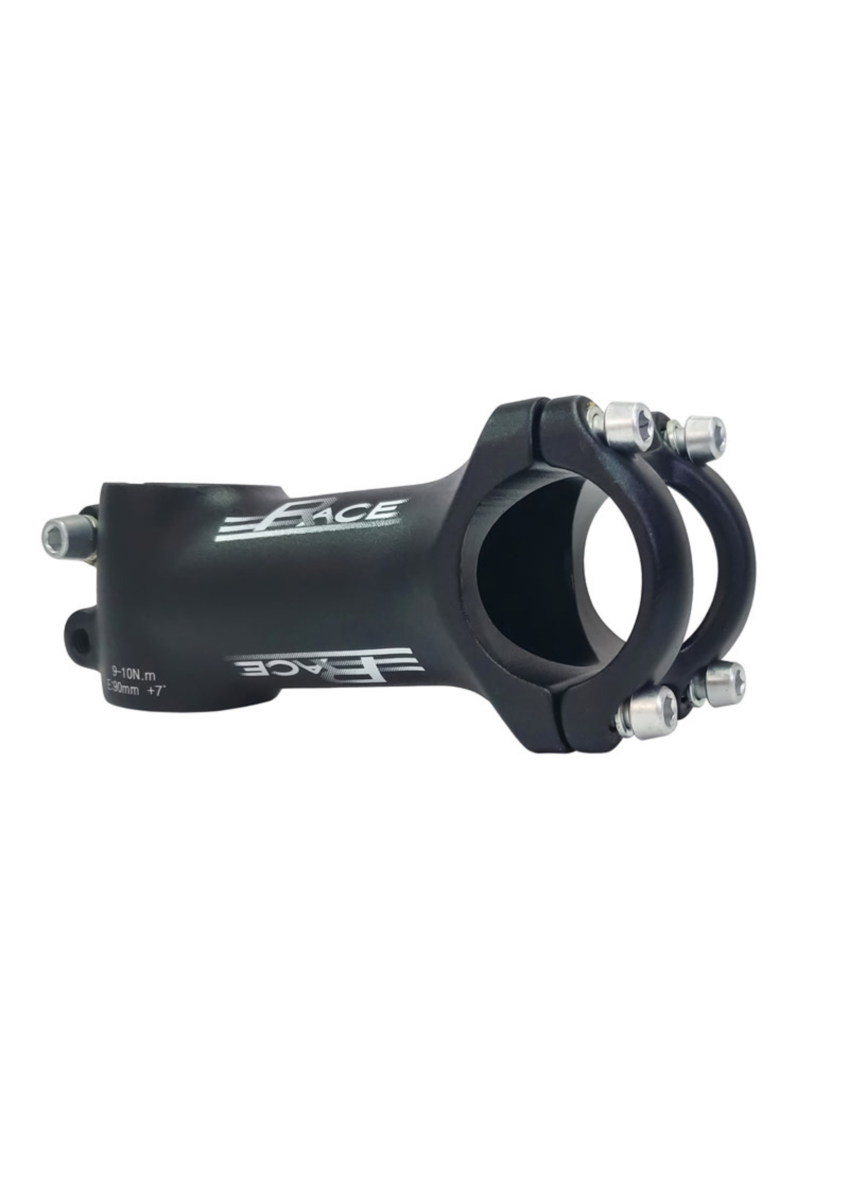 Race Potence Race ±7 degrés, Logo Blanc, Fixation 31,8 mm, Longueur 90 mm