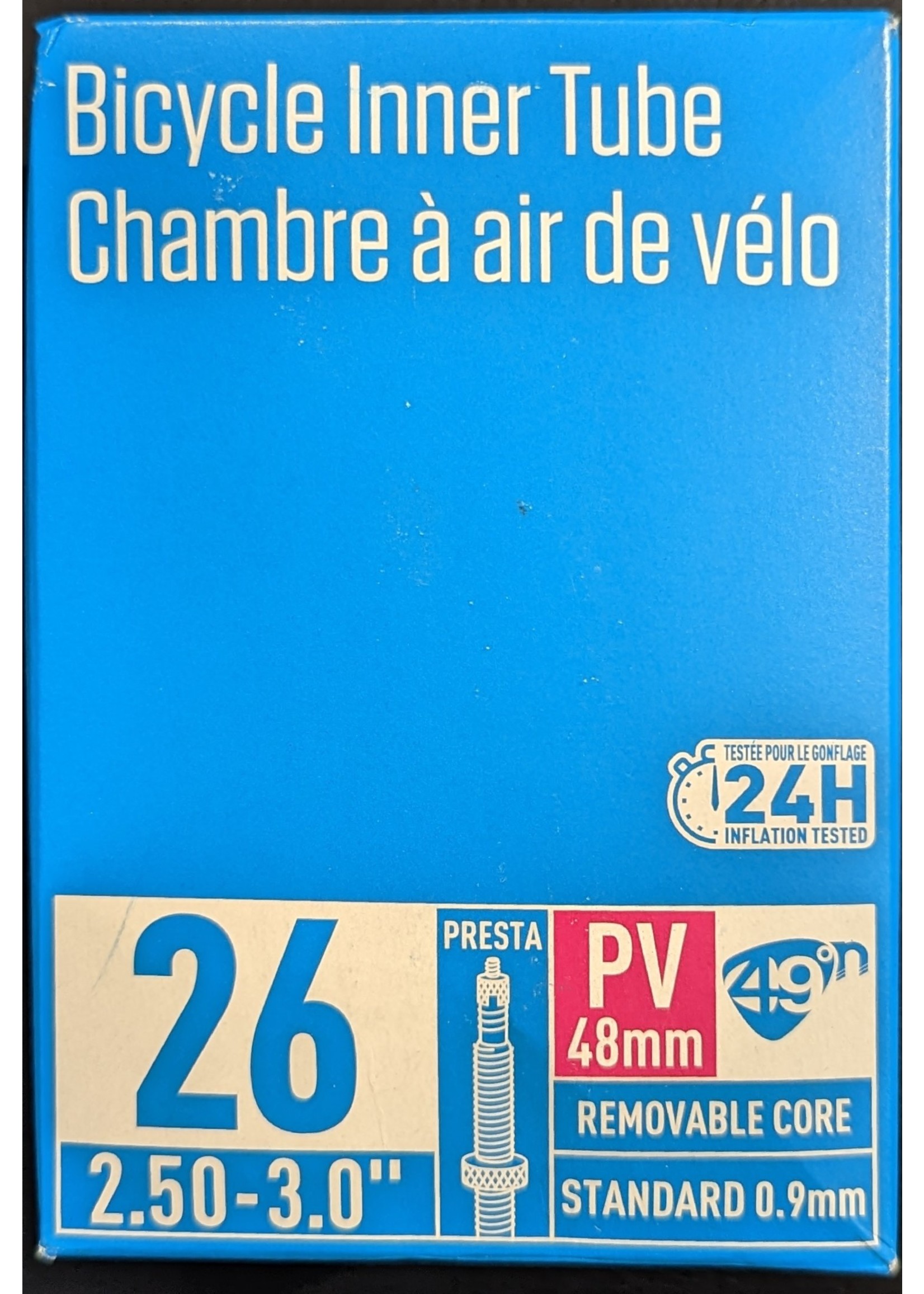 49N Chambre à Air 49N 26'' X 2,50-3,0" , Valve Presta 48 mm