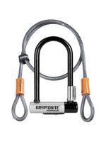 Kryptonite Cadenas Kryptonite "Kryptolok Mini-7" avec câble flex 4' noir