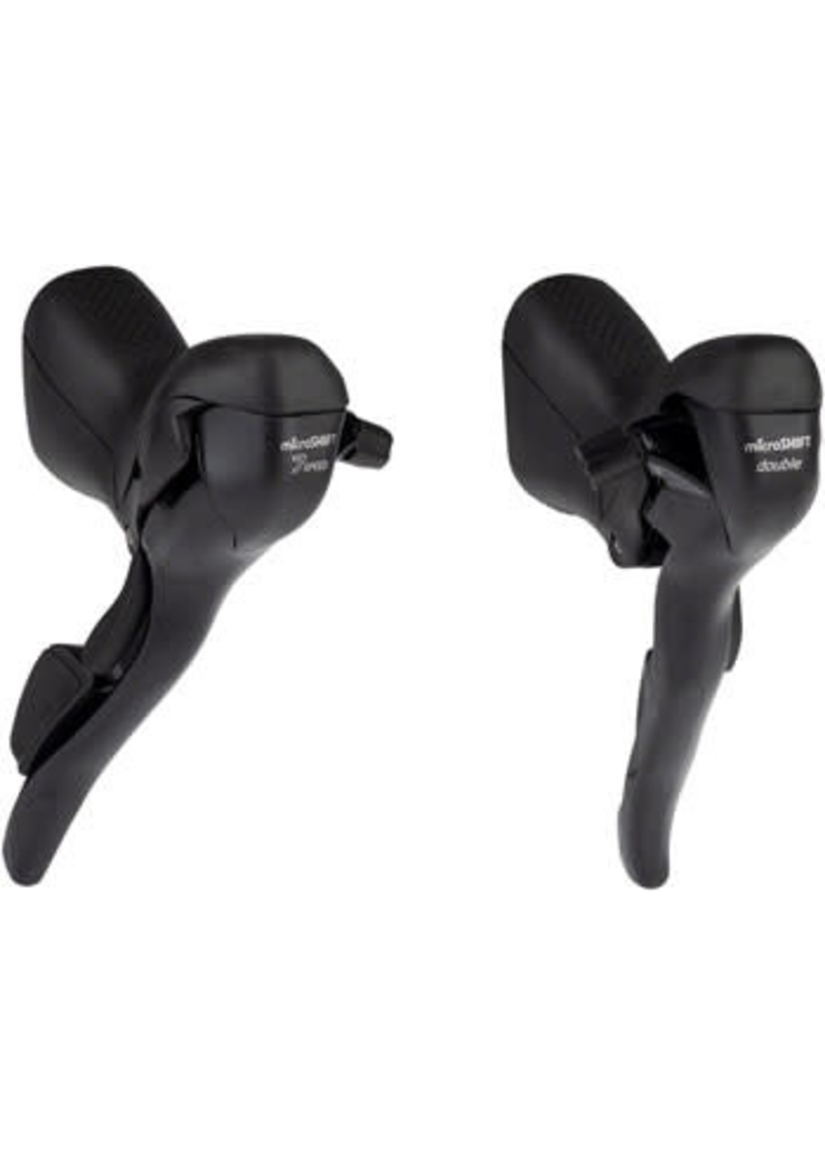 MicroShift Ensemble de leviers combinés freins/vitesses microSHIFT 2 x 7 vitesses SB-R372 (compatibilité shimano)