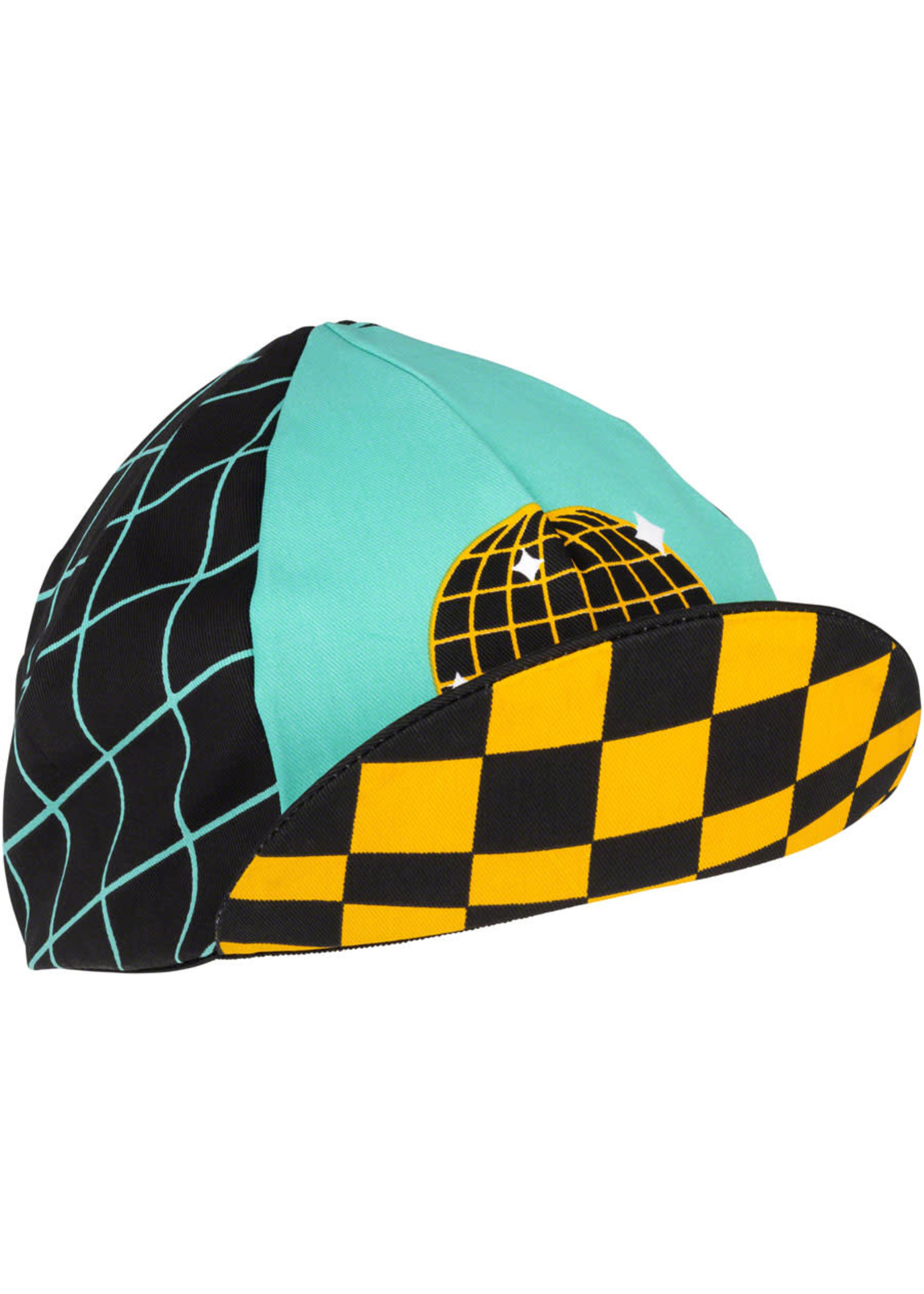 Gapette All-City Club Tropic - Black, Goldenrod, Teal, Taille unique