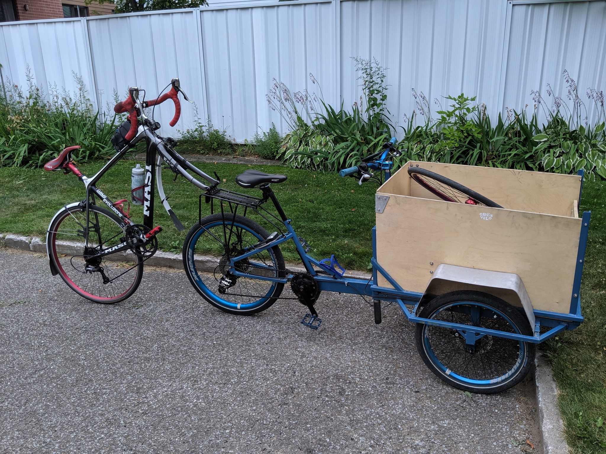 Triporteur Cargo Gros Vélo Prototype #1