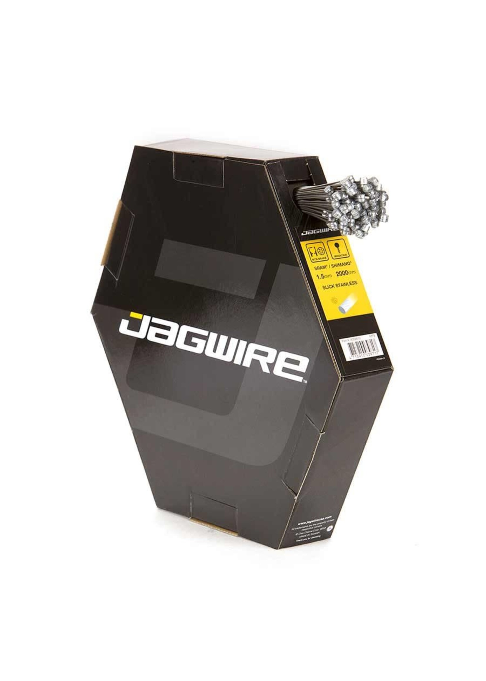 Jagwire Boite de 100 Câbles de Frein Jagwire Slick Stainless, Montagne