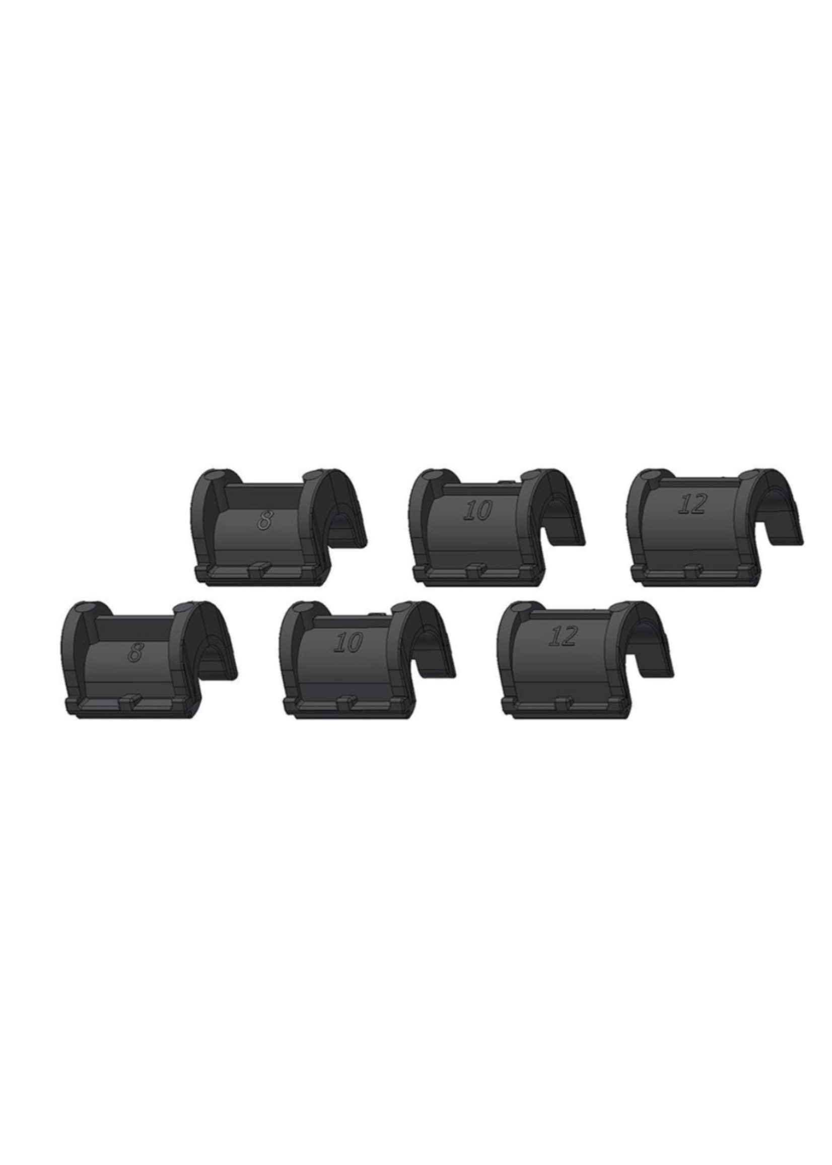 Ortlieb Ensemble d'Insert Ortlieb pour QL2.1 (2X8MM, 2X10MM, 2X12MM)