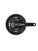 Shimano Shimano, FC-MT101, Pédalier, Vitesses: 9, BCD: Rivets, 22/32/44, Carré, 170mm, Noir, MTB