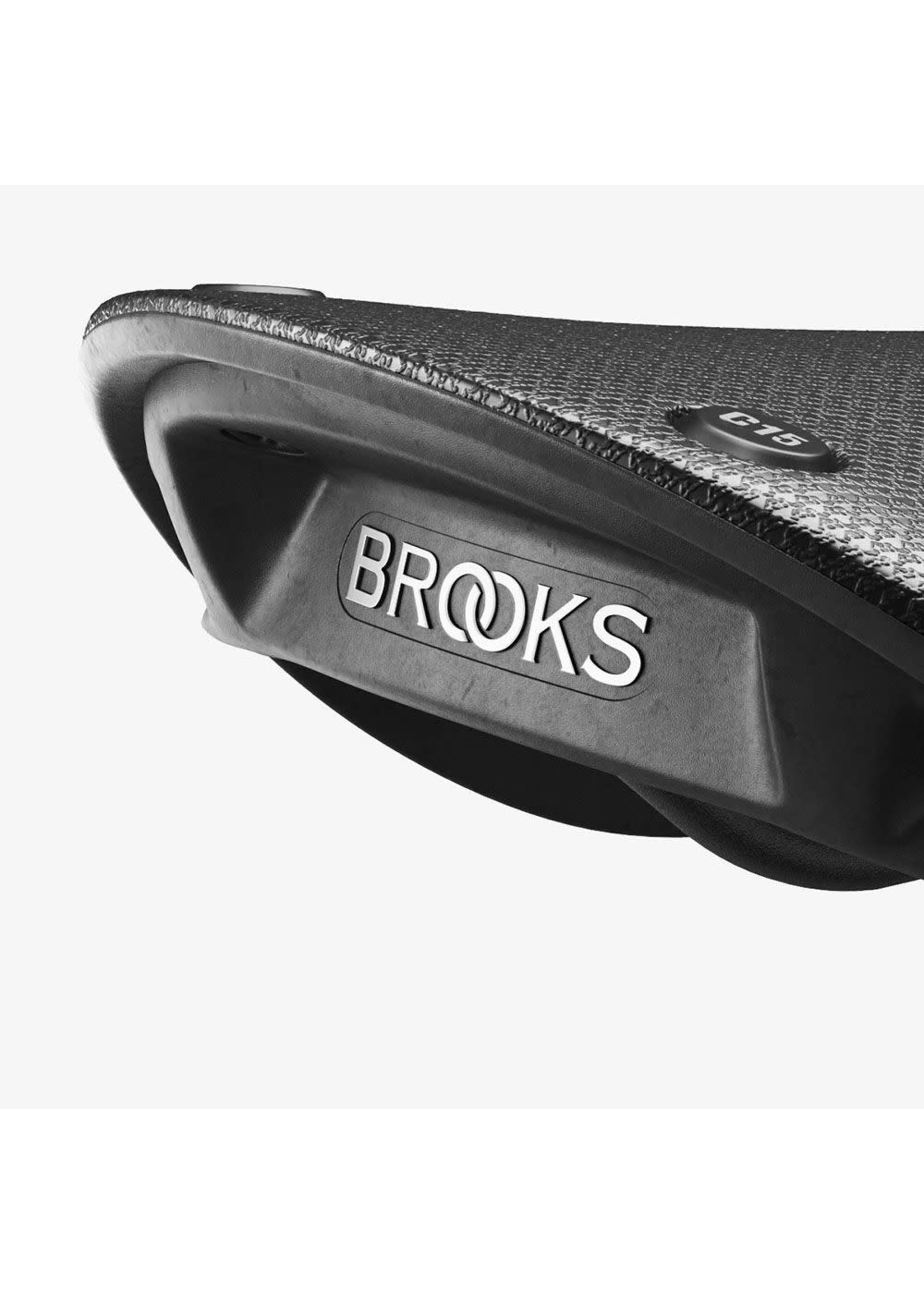 Brooks England Selle Brooks Cambium C15 Carved, Noire "All Weather"