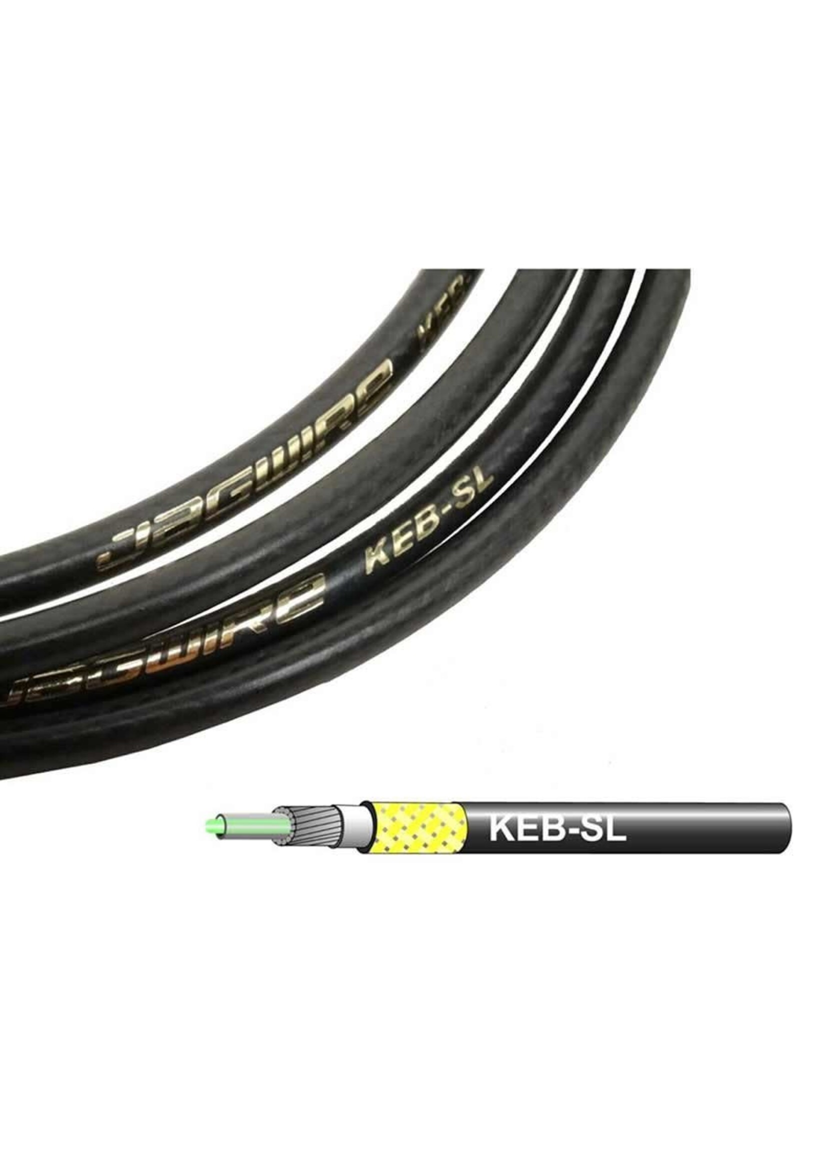 Jagwire Gaine de Frein Incompressible Jagwire, Pro Keb-SL, Rouleau de 10 m, Noir
