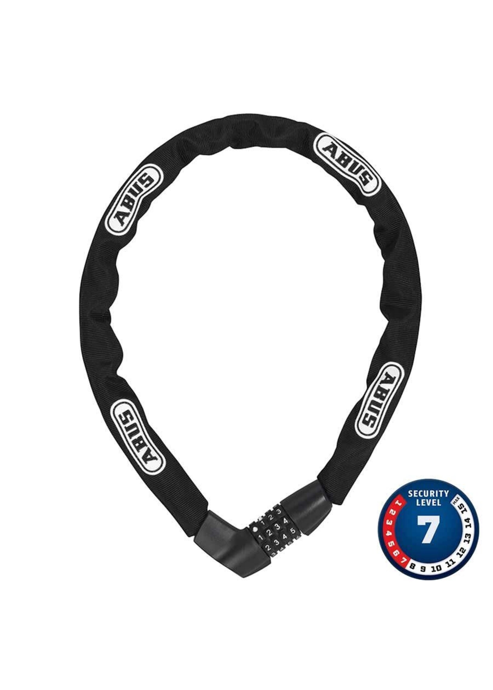 Abus Cadenas à Chaîne Abus Tresor 1385 à Combinaison, 110 cm