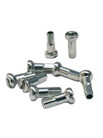 Damco Écrou de rayon en laiton 12mm argent x 144