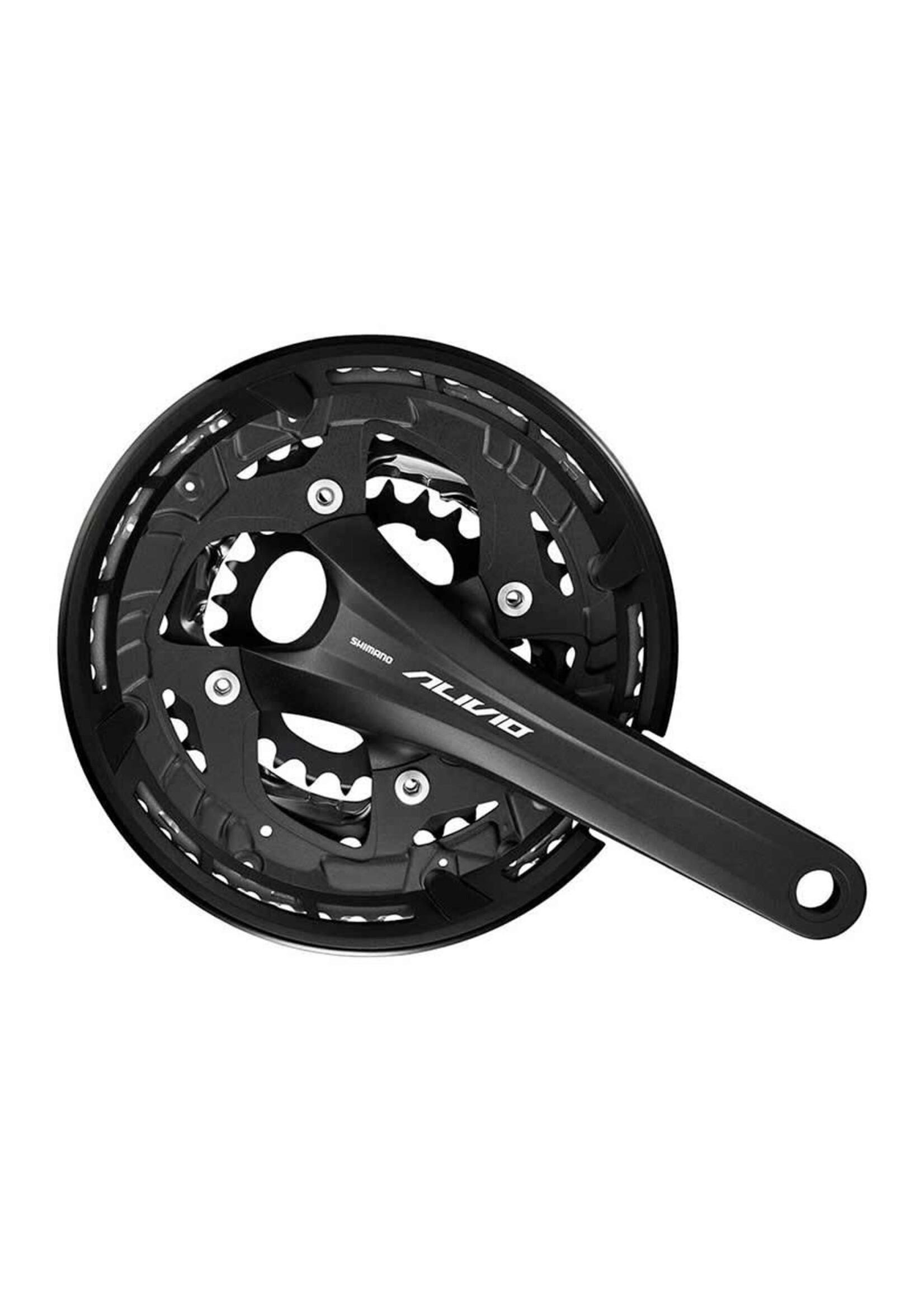 Shimano Pédalier Shimano, Alivio FC-T4060, BCD: 64/104, 26/36/48, Hollowtech II, 175mm, Noir, MTB