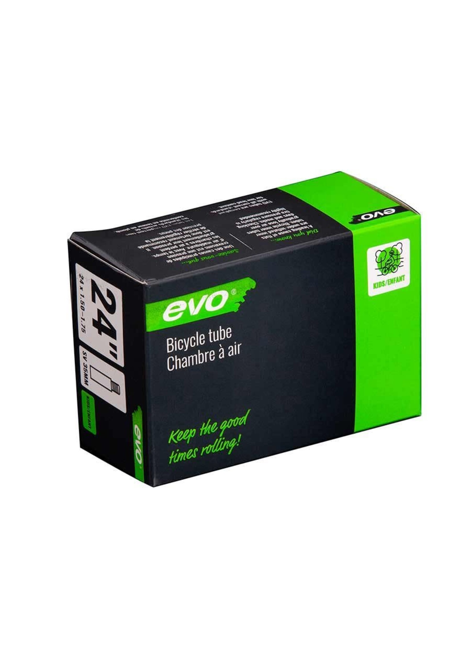 Evo Chambre à air EVO 24'' x 1.50-1.75'' S/V 48mm