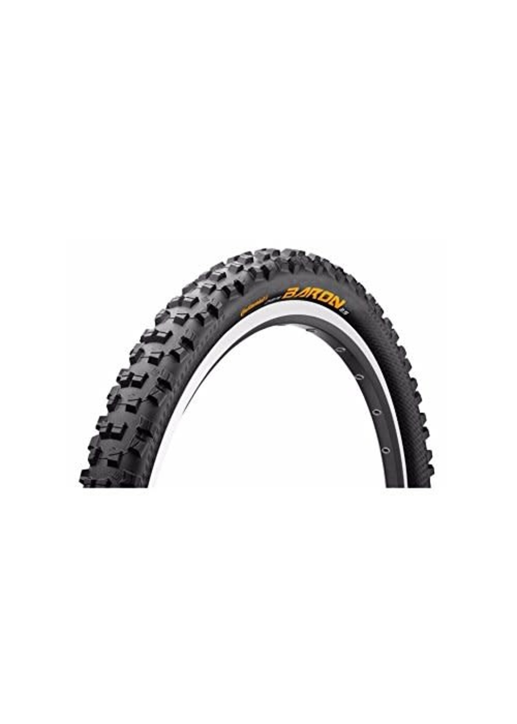 Continental Pneu Continental Der Baron 26 X 2.5  Apex Dual Ply + Black Chili