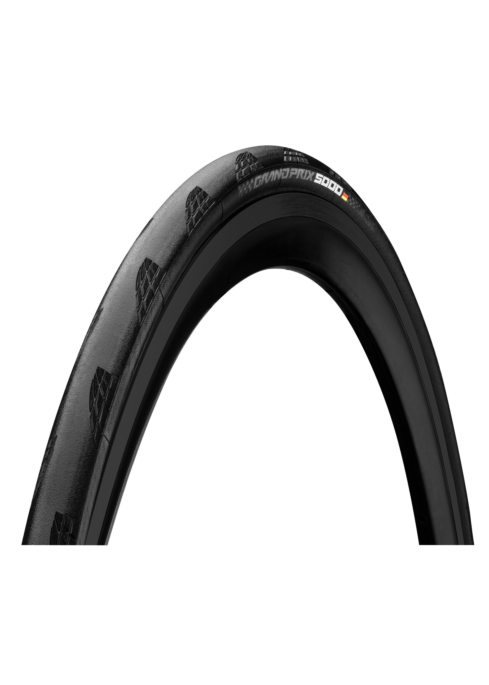 Continental Pneu Continental Grand Prix 5000 700C x 25 mm Pliable, Flanc Noir