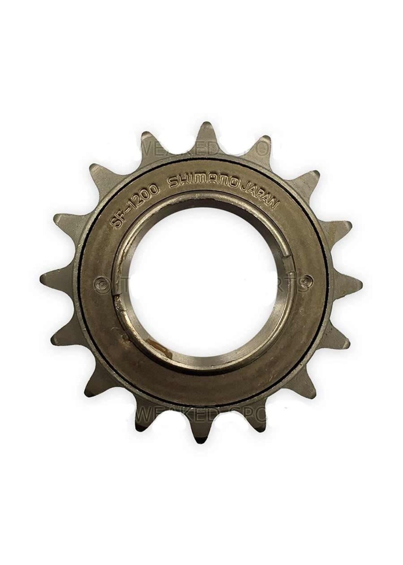 Shimano Roue libre 1 vitesse Shimano SF-1200  16D Pour chaine 1/8'' Brune
