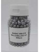 Babac Billes 1/4" en bouteille(500)