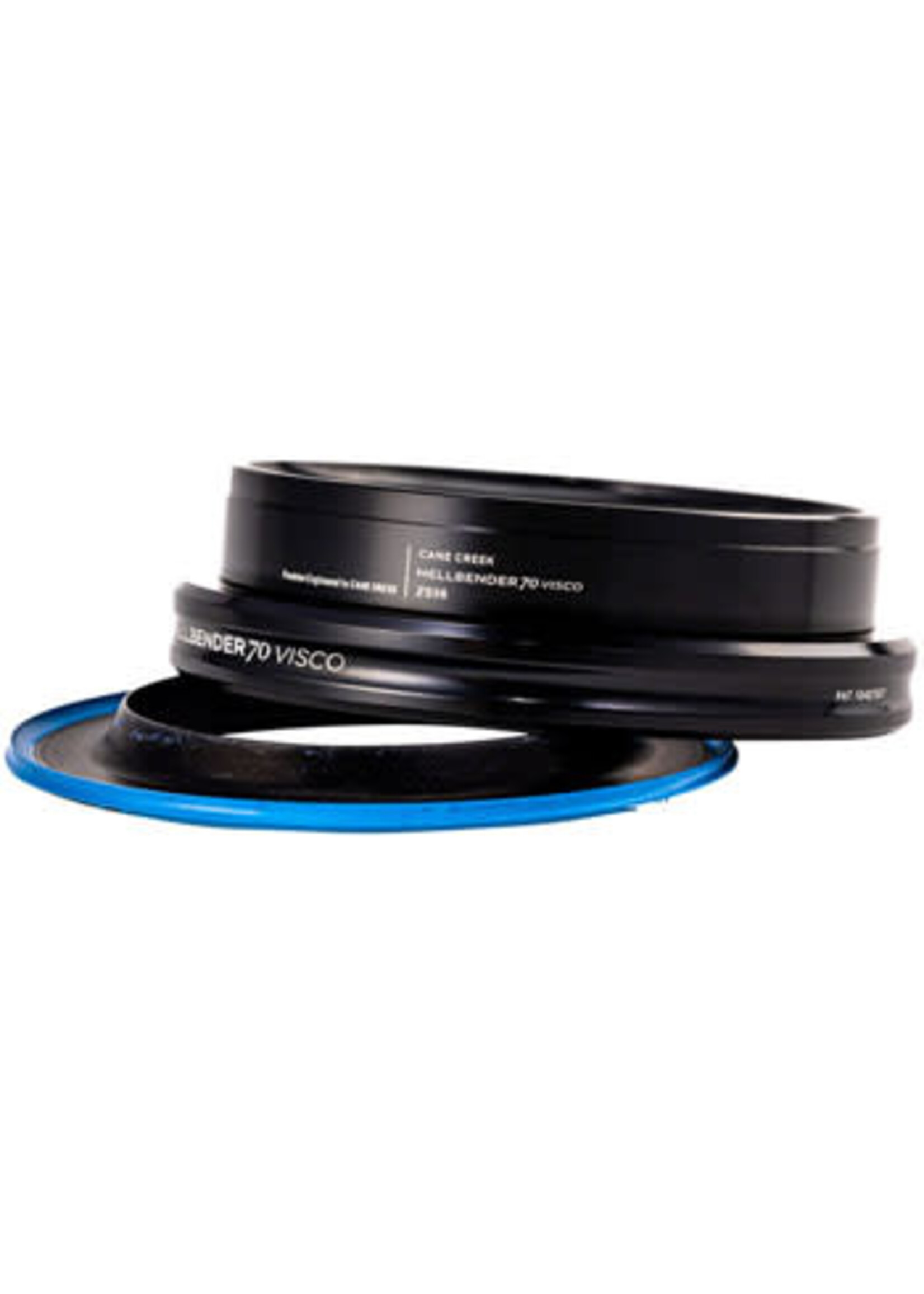 Cane Creek Jeu de Direction Cane Creek Hellbender 70 Visco Lower Headset - ZS56/40-H8, Mid Tune, Black