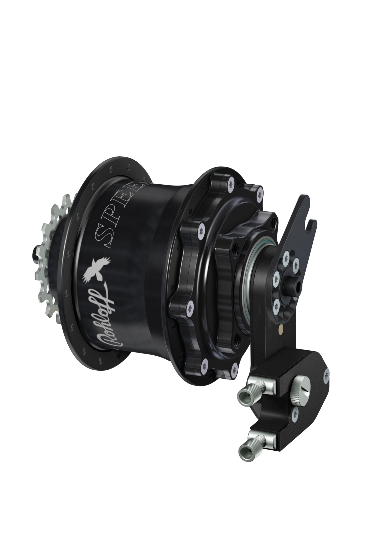 Rohloff Moyeu Rohloff Speedhub 500/14 8027Z CC DB OEM2 32T, Noir