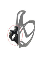 Damco COLLET POUR PORTE-BIDON AU GUIDON, NOIR ALUMINIUM