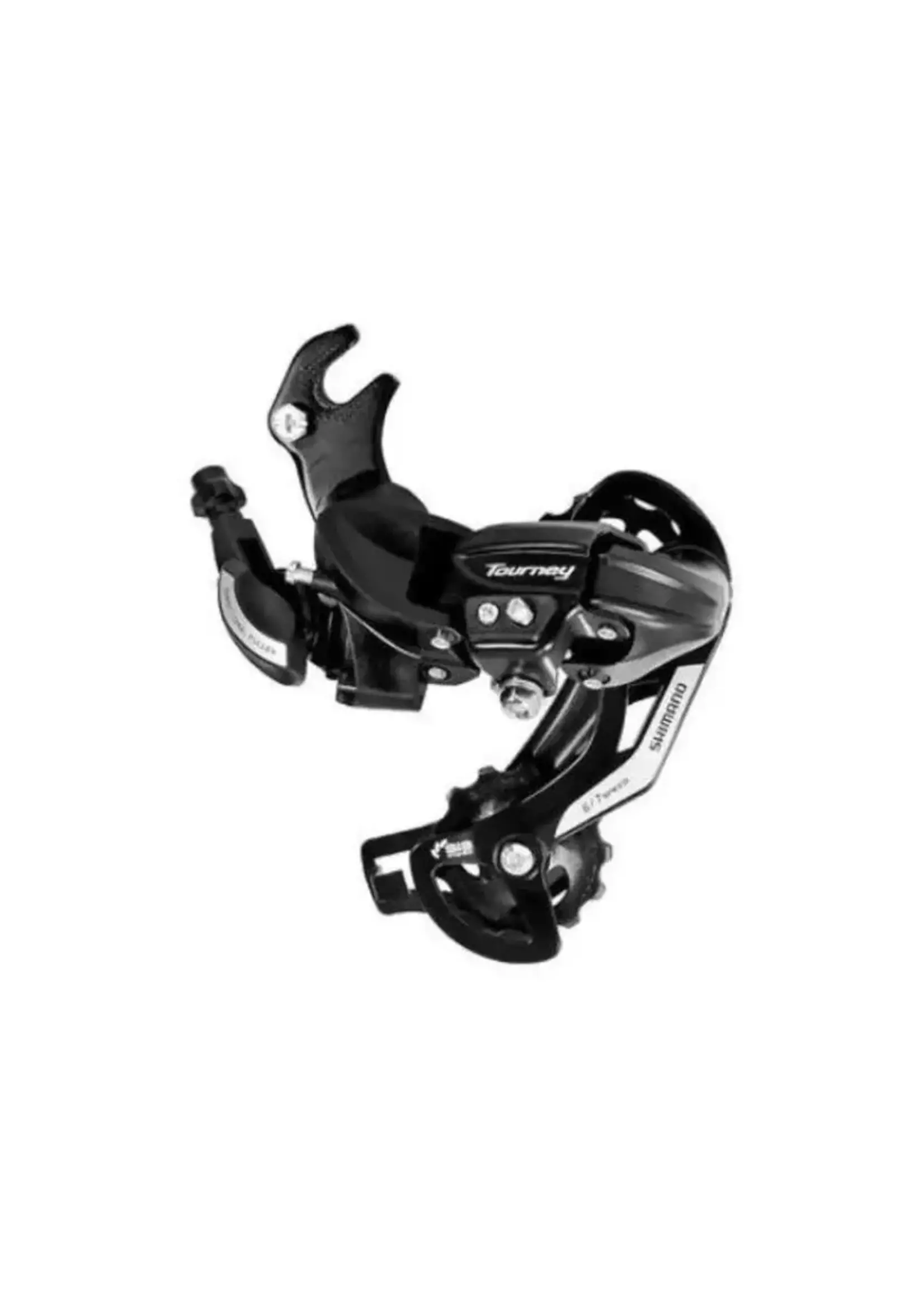 Shimano Dérailleur Arrière Shimano, Tourney RDTY500,  6/7vit., SGS, Noir, Avec adaptateur