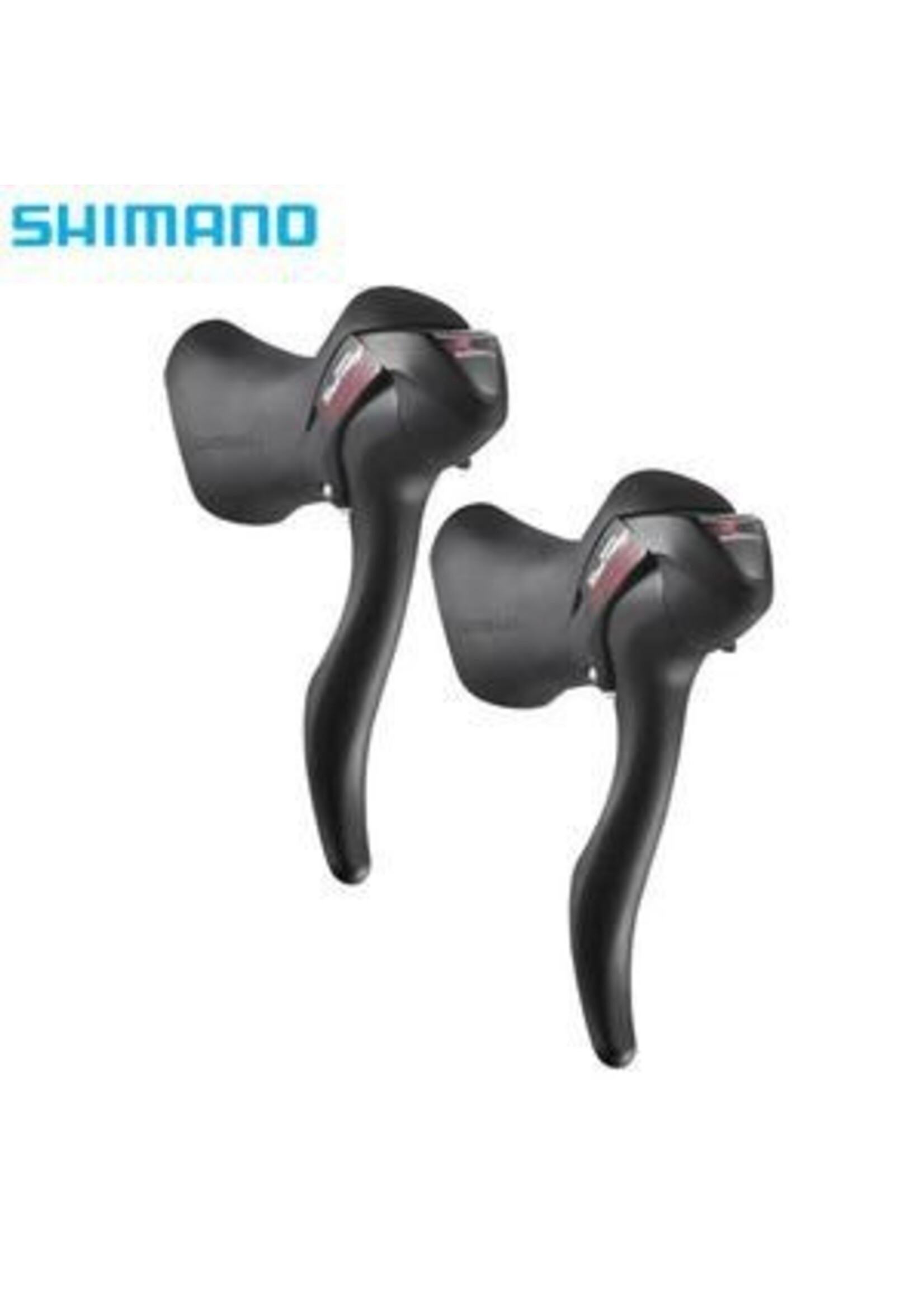 Shimano Paire de Manettes Combinées Freins/Vitesses Shimano Tourney ST-A070 2X7 Vitesses