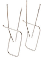 Pelago Bicycles Extension de Porte-bagage avant Pelago Lowrider, Argent Poli