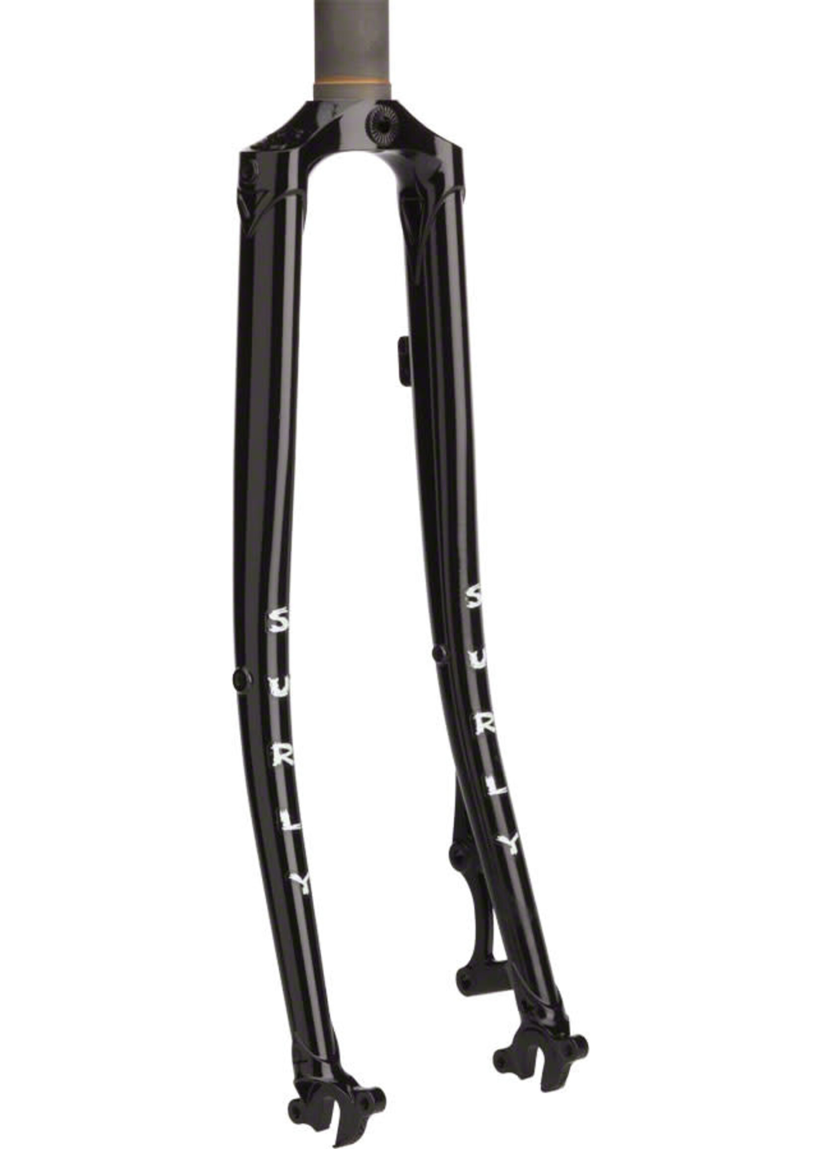 Surly Fourche Surly Disc Trucker Noir, Version Déclenche-Rapide (QR)