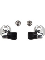 Problem Solvers Arrêt de gaine au cadre Problem Solvers avec barillet d'ajustement, Argent