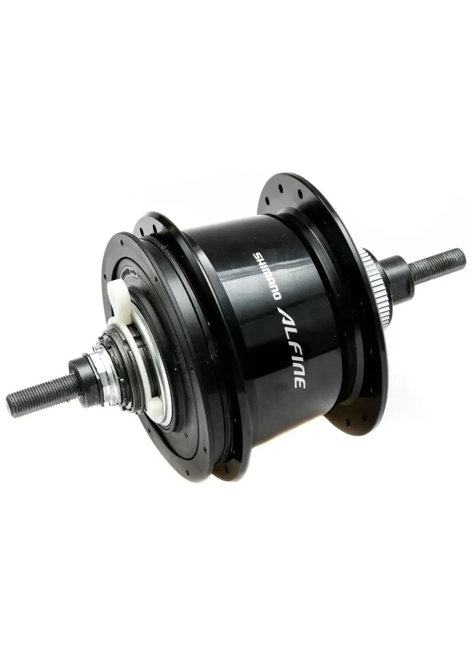 Shimano Moyeu à Vitesses Interne Shimano Alfine SG-7001-8, 32T, Noir, Center Lock