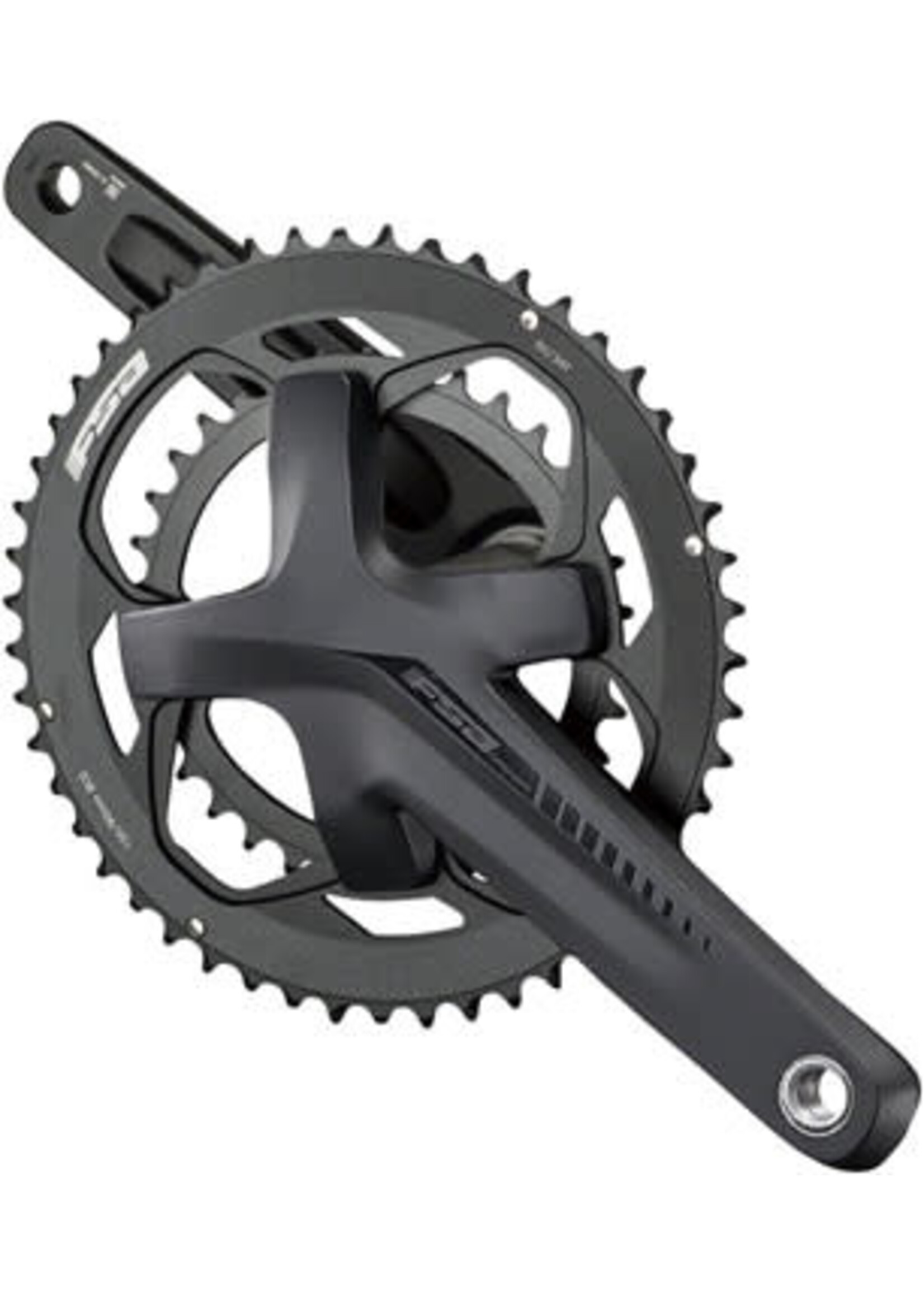 FSA Full Speed Ahead Pédalier double FSA (Full Speed Ahead) Omega Adventure - 165mm, 10/11-vitesses, 46/30d, 120/90 BCD, FSA MegaExo 19, Noir
