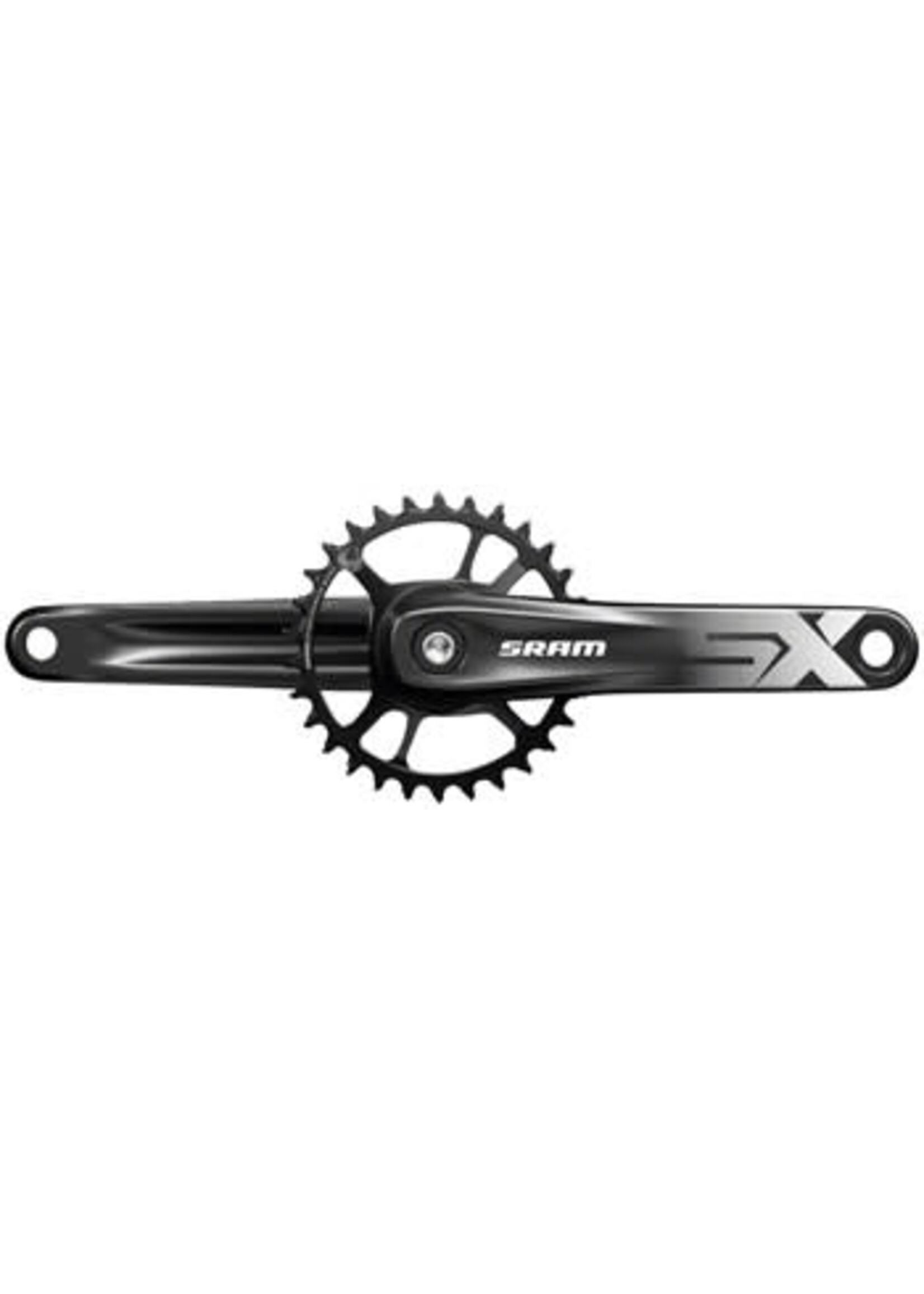 Sram Pédalier simple SRAM SX Eagle Boost 148 - 175mm, 12-vitesses, 32d, "Direct Mount", Interface "Power Spline", Noir