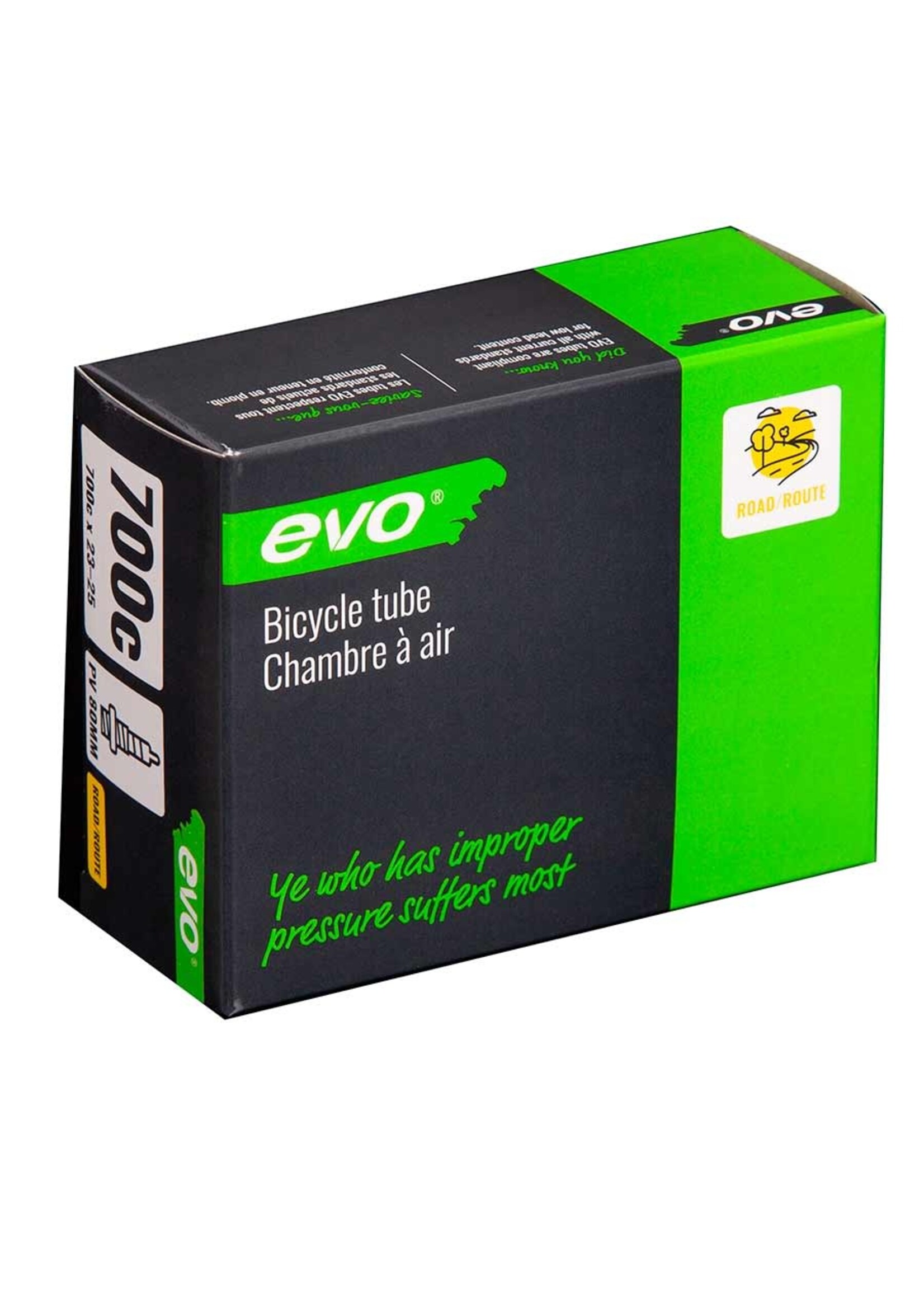 Evo Chambre à air EVO700c x 23-25mm P/V: 80mm