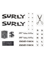 Surly Ensemble de décalques pour  Surly Cross Check, noirs
