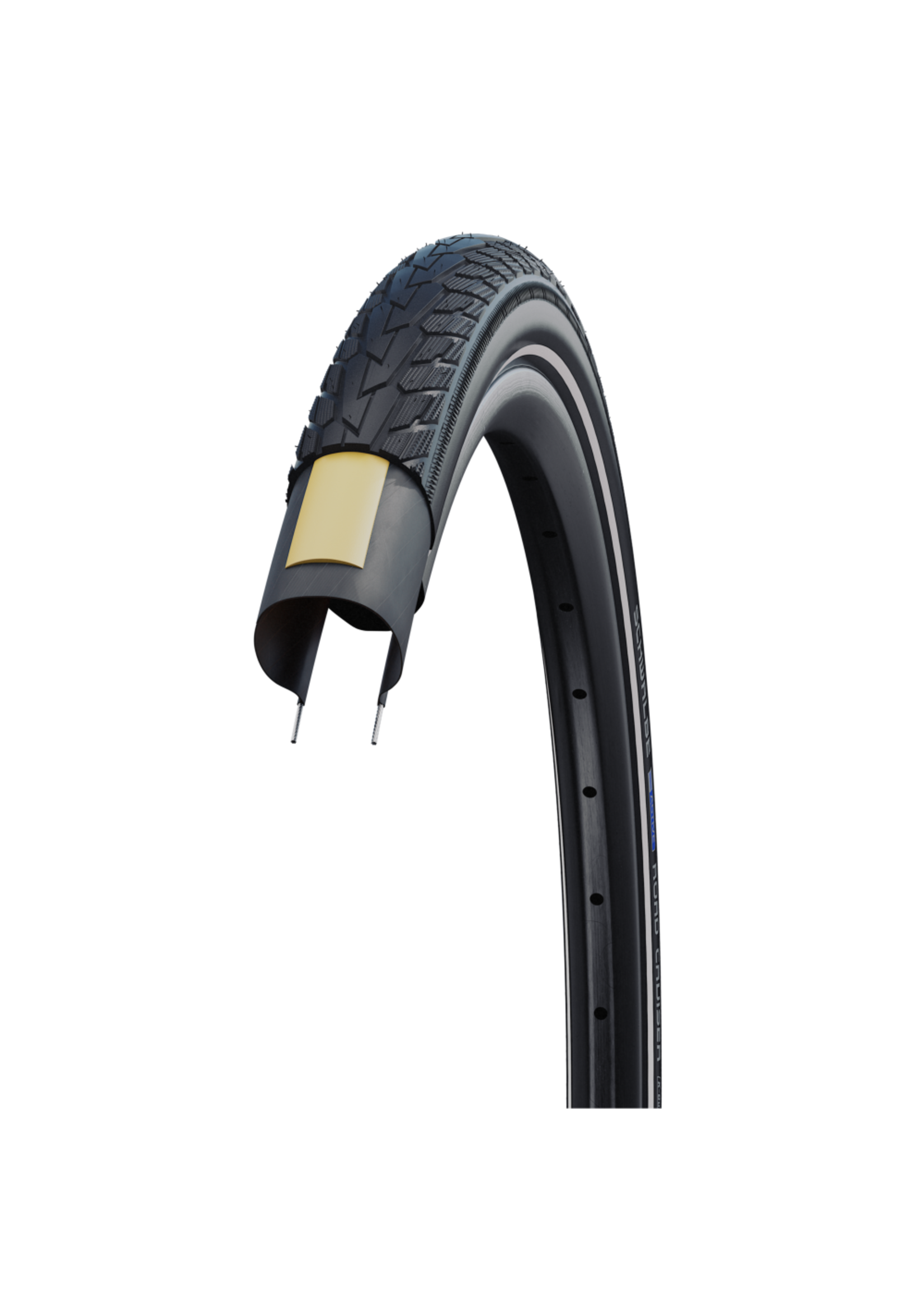 Schwalbe Pneu Schwalbe Road Cruiser Flancs Beiges 27" X 1-1/4" - 32-630