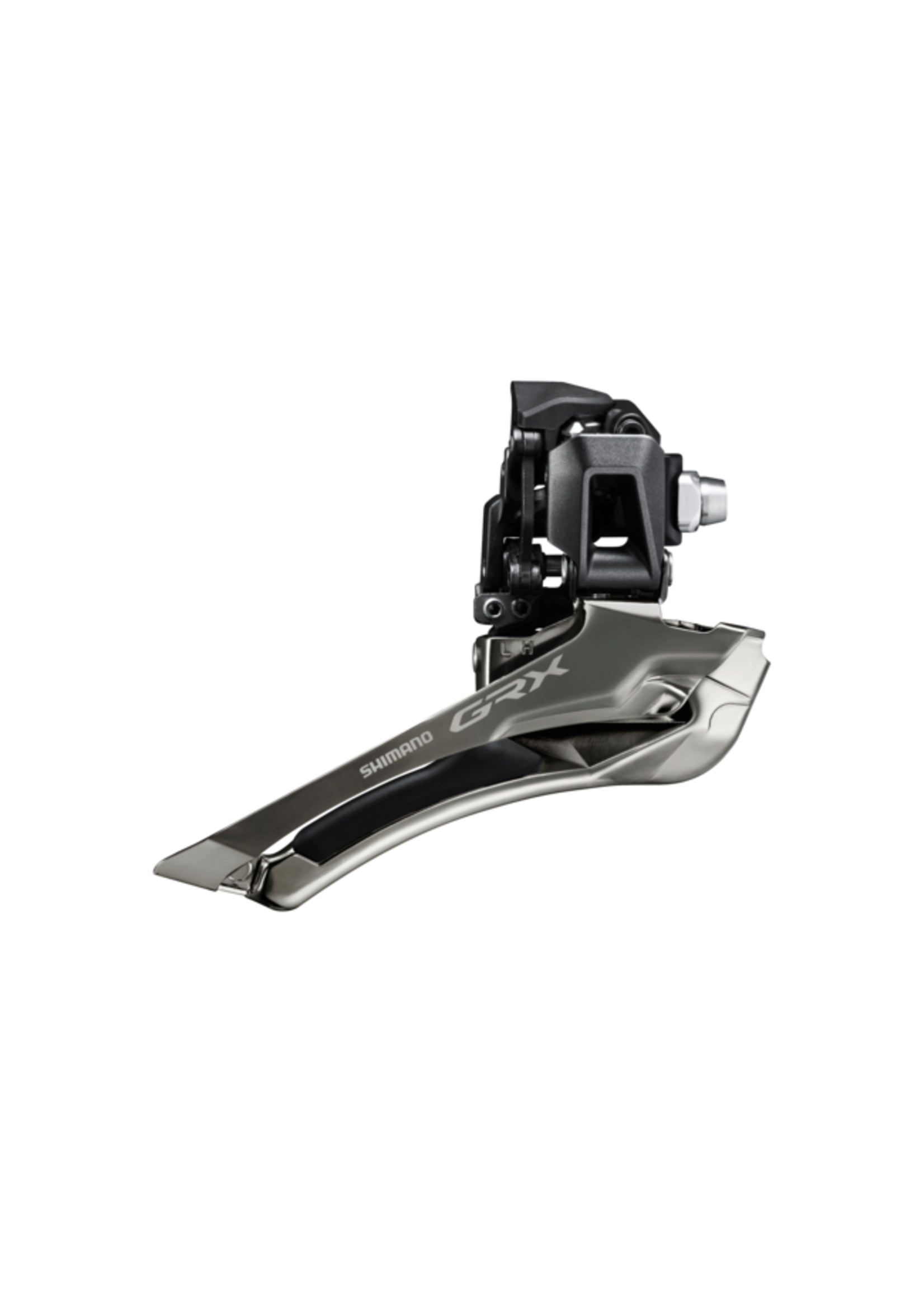 Shimano Dérailleur avant double Shimano FD-RX820 GRX, pour 12 vitesses, de type "down-swing" et "down-pull", brazé