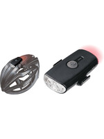 Topeak Lumière Double Av/Arr Topeak Headlux Dual USB pour montage sur casque