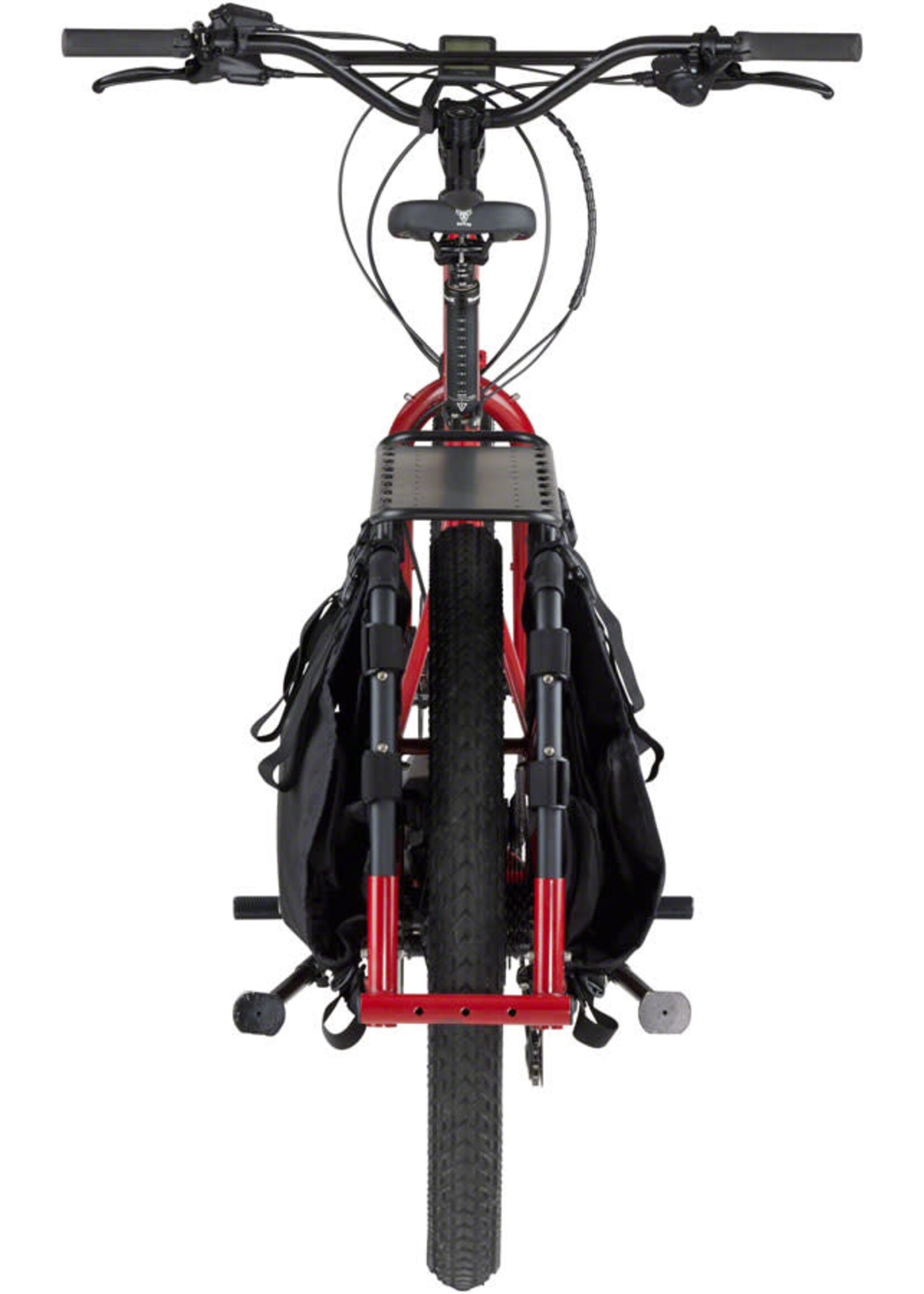 Surly Vélo Cargo à Assitance Électrique Surly Big Easy, Rouge Brique, Moyen