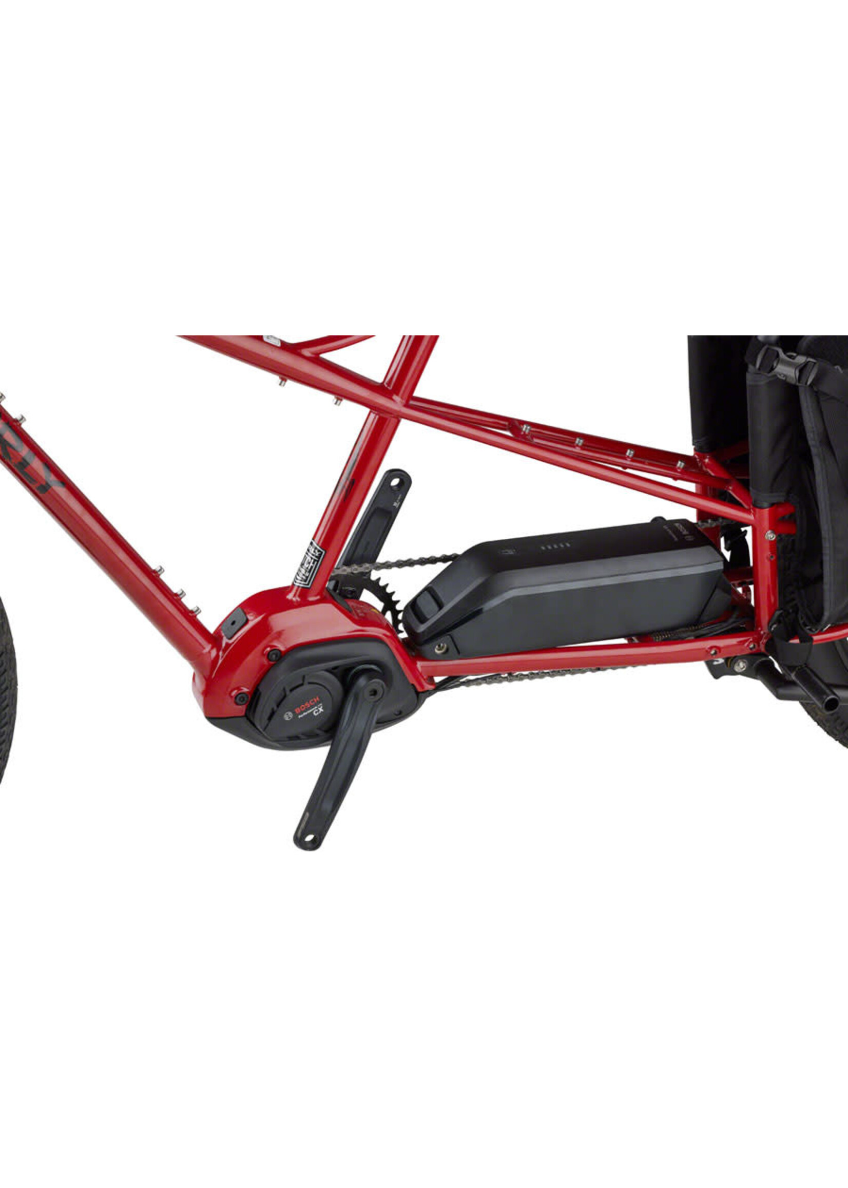 Surly Vélo Cargo à Assitance Électrique Surly Big Easy, Rouge Brique, Moyen