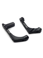 Adaptateur d'étrier de frein à disque, Fixation Flat Mount, Frein Post Mount, Arrière 160mm