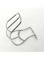 MKS Mikashima Industrial Co. DEMI Cale-Pieds en Acier Inoxydable MKS Moyen