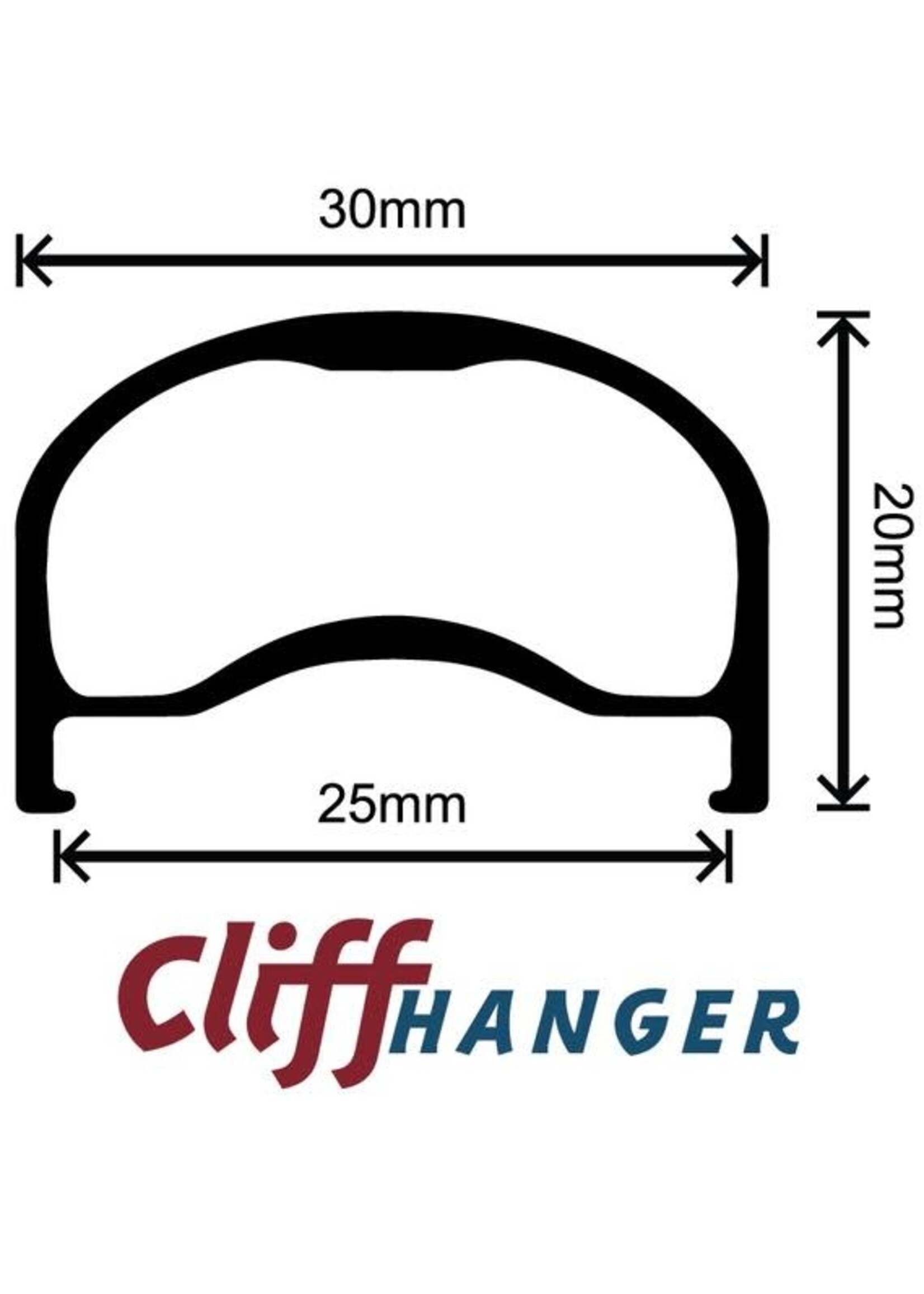 Velocity Jante Velocity Cliffhanger 26", 32T, Noire