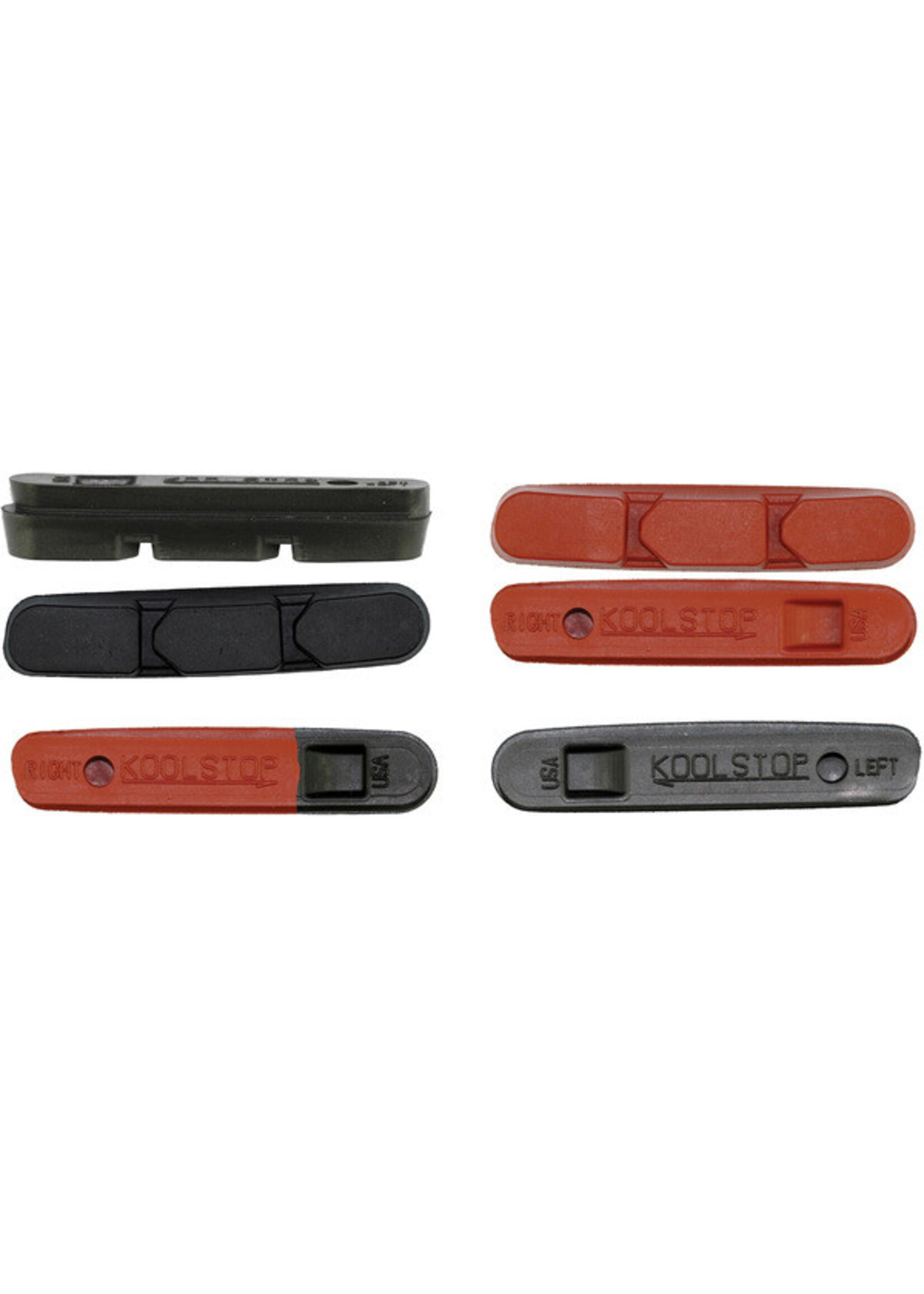 Kool-Stop Cartouches de patin de frein de route Campagnolo Kool-Stop "Double Coumpound"