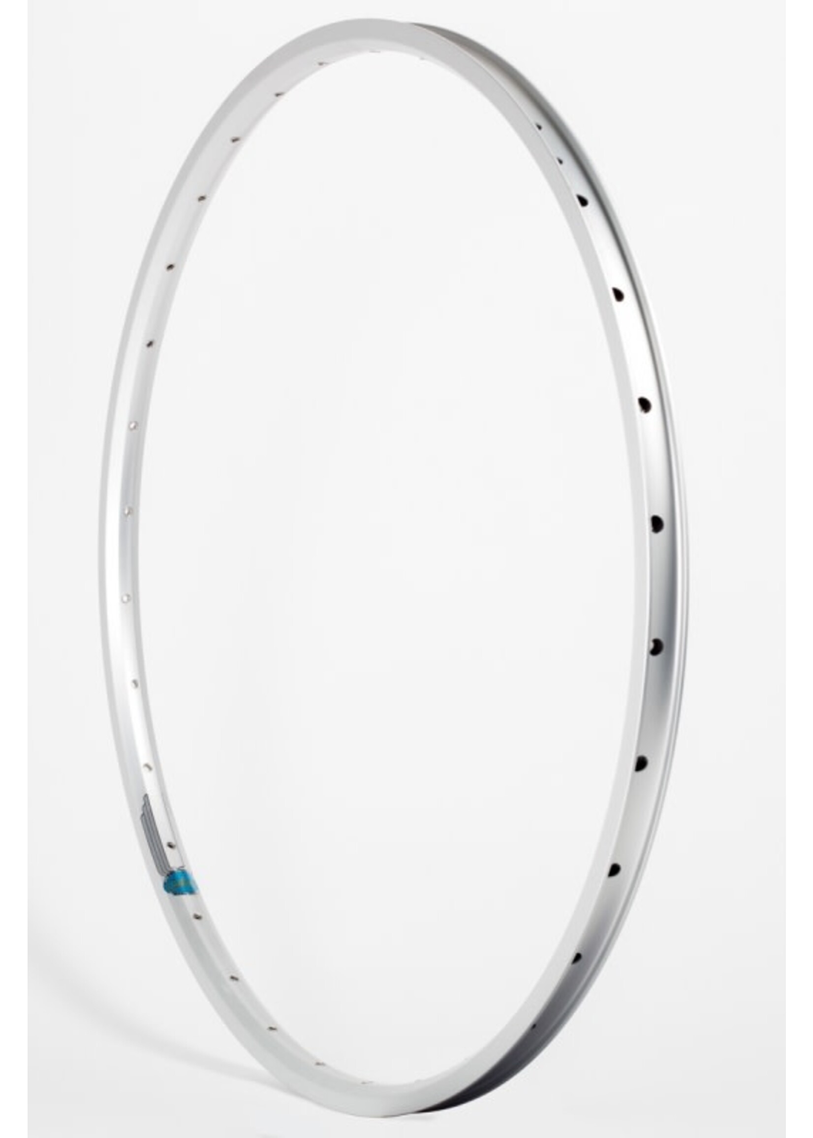 Velocity Jante Vélocity Atlas, 700C, 36T, Surface Non Machiné, Argent