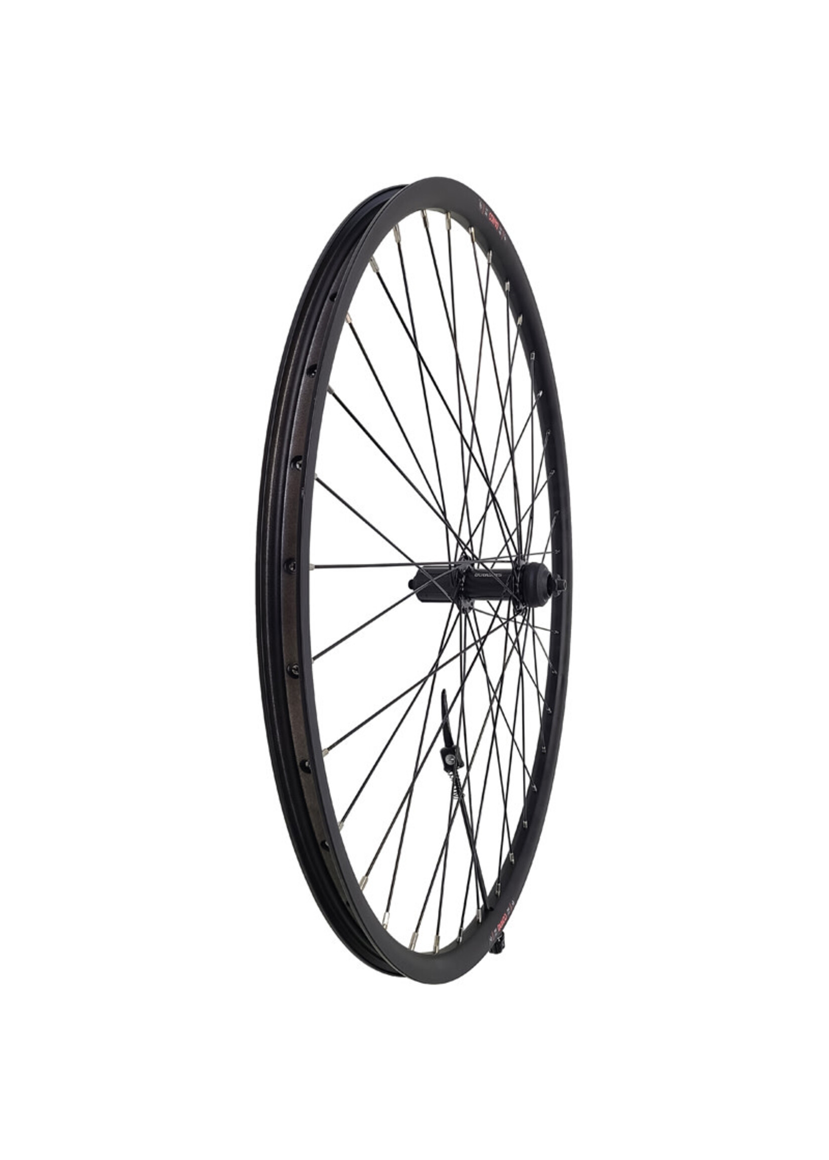 Damco Roue Arrière 700C/29", JanteDamco Disque, Moyeu Shimano Cues FH-QC400, 36 Rayons noirs inox