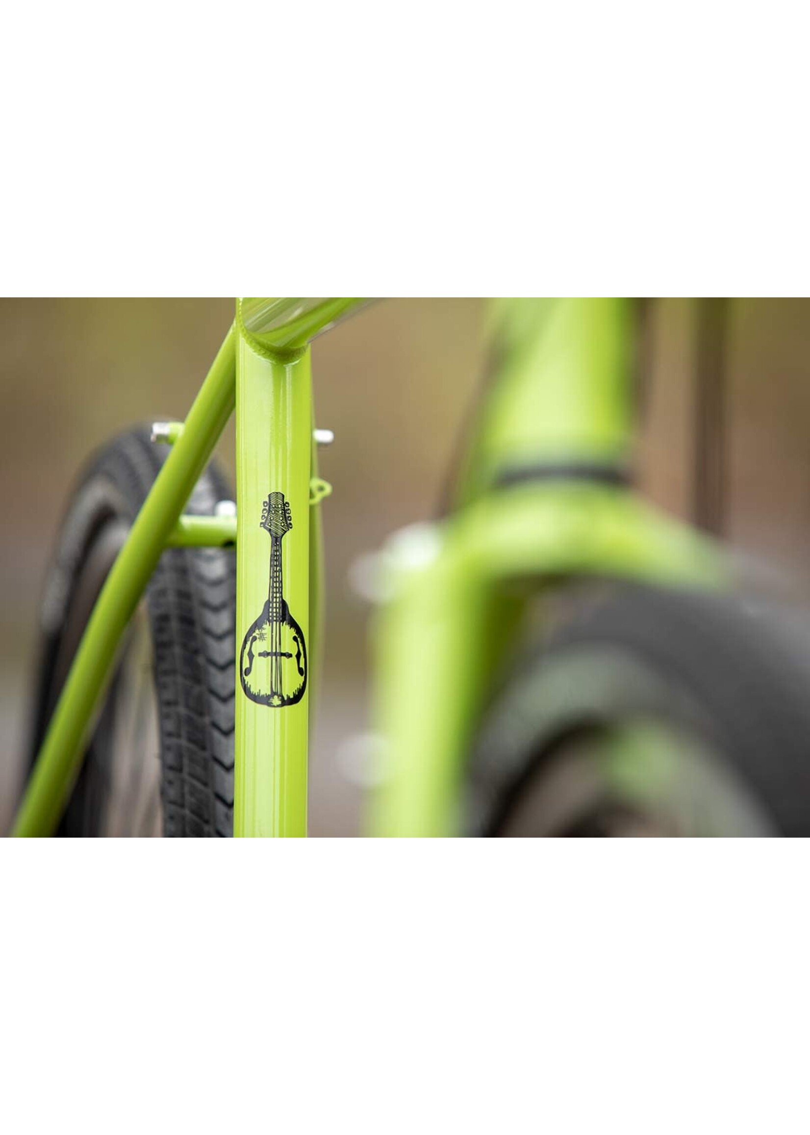 Surly Cadre Surly Disc Trucker 26", Vert Soupe Pois & Lime, 54 cm